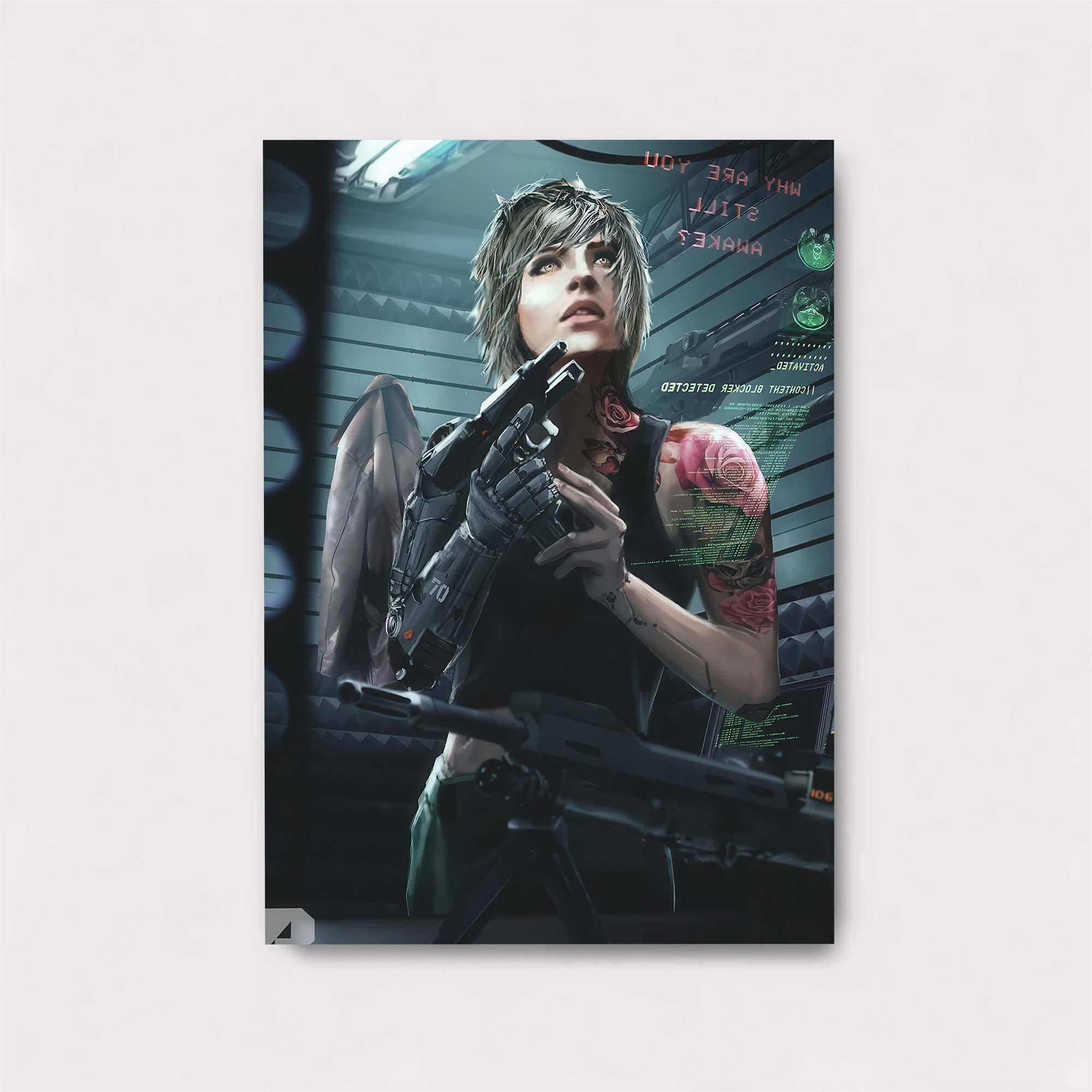 Cyber Vigilance Safe Wall Magnetic / M