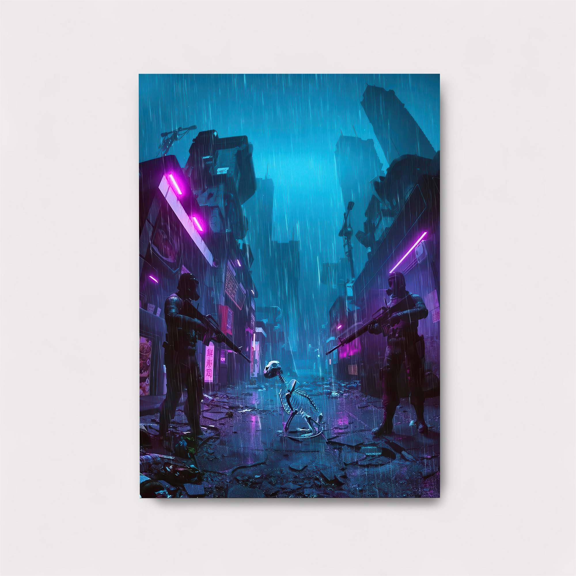 Cyberpunk Standoff Safe Wall Magnetic / M