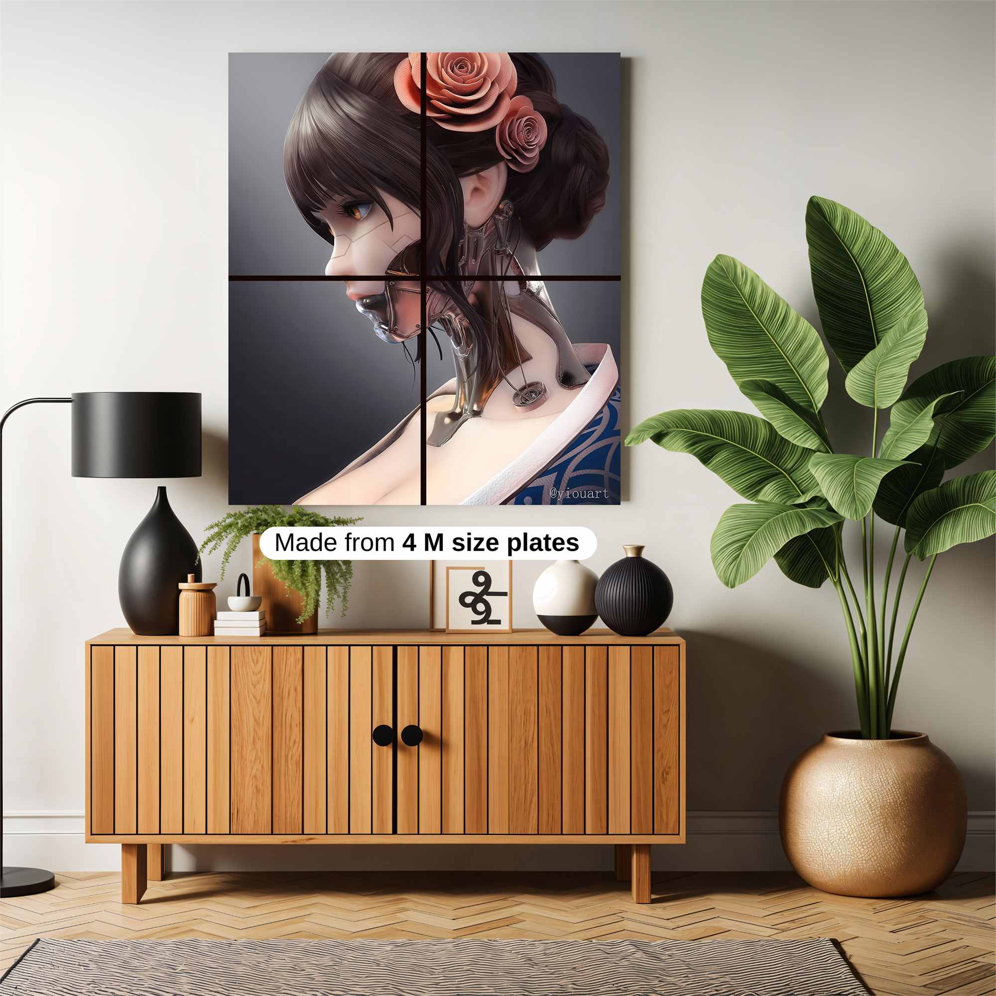 Cyber Elegance Safe Wall Magnetic / M