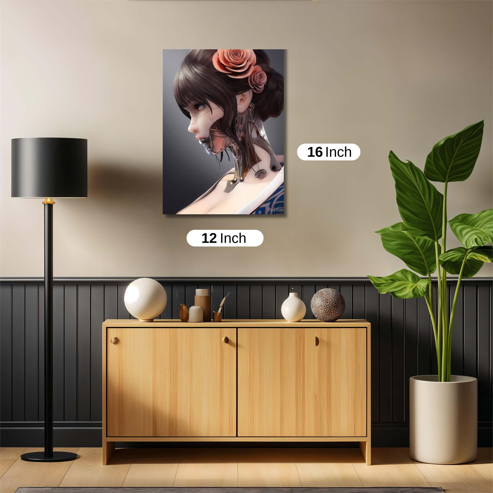 Cyber Elegance Safe Wall Magnetic / M