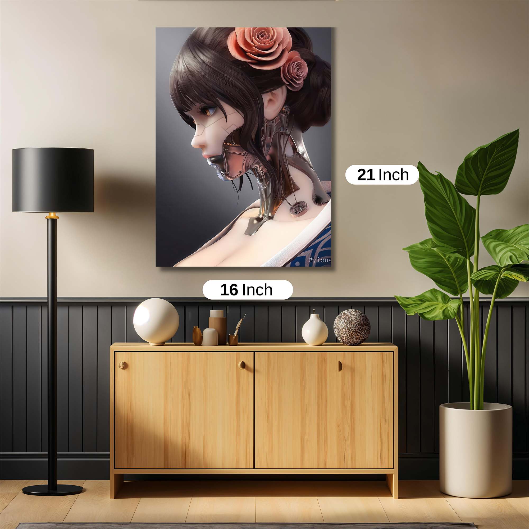 Cyber Elegance Safe Wall Magnetic / M