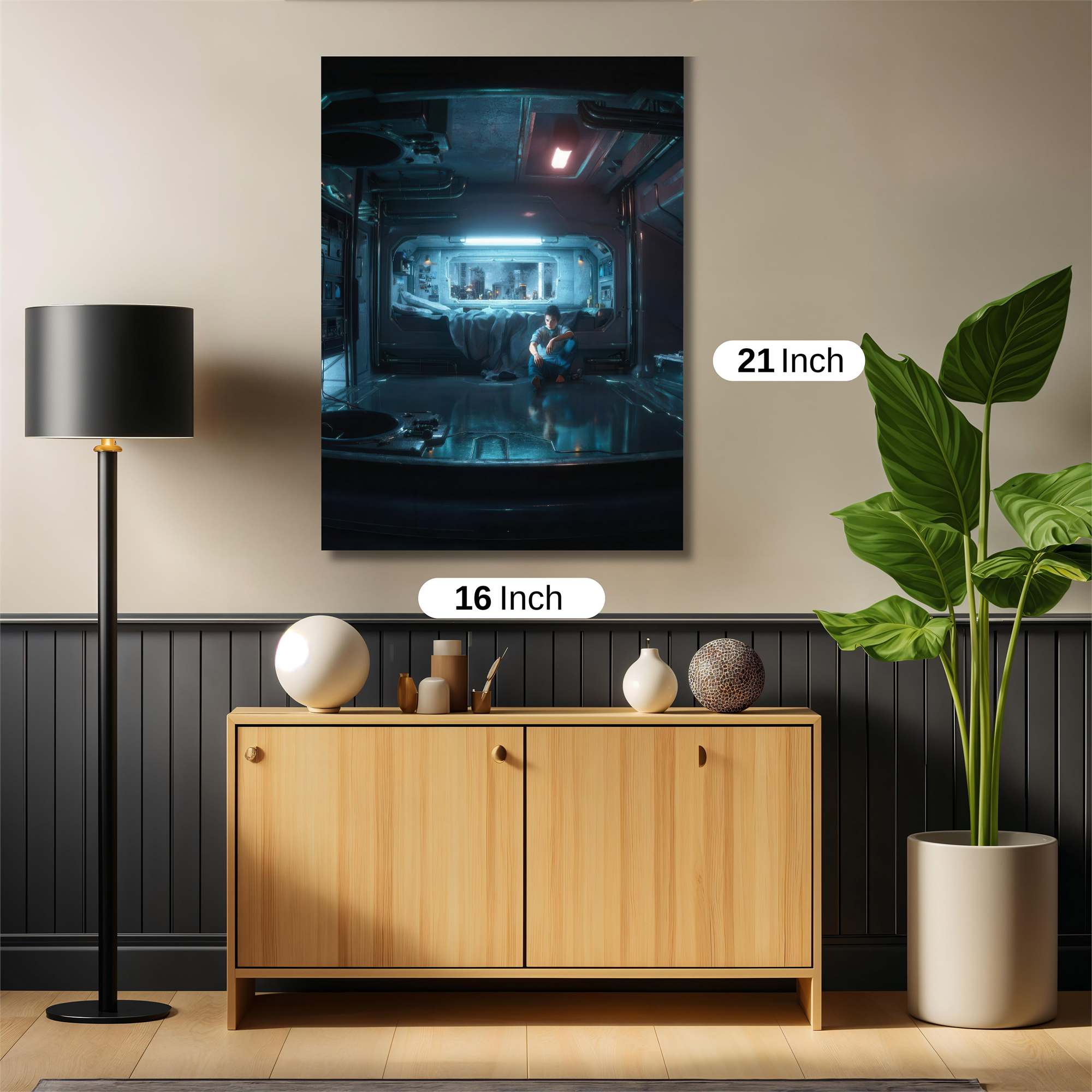 Solitude Serene Safe Wall Magnetic / M