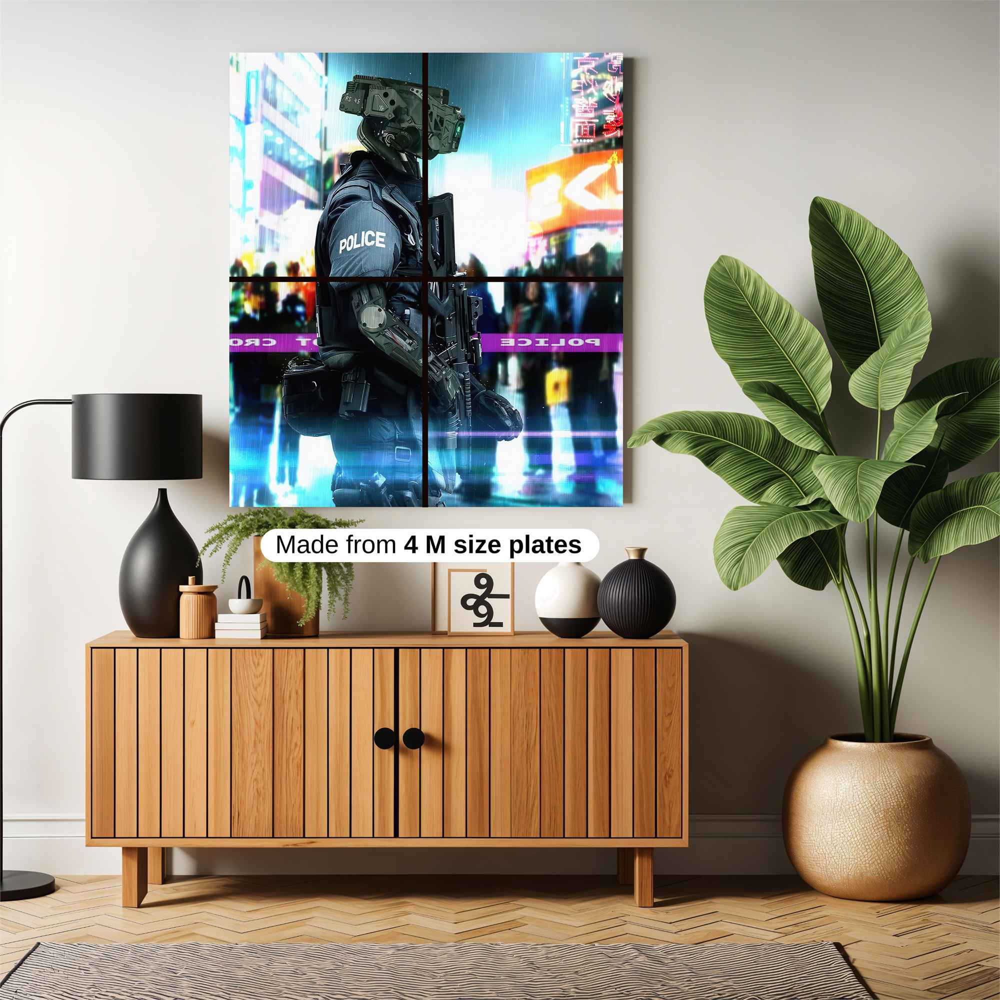 Robotic Vigilance Safe Wall Magnetic / M