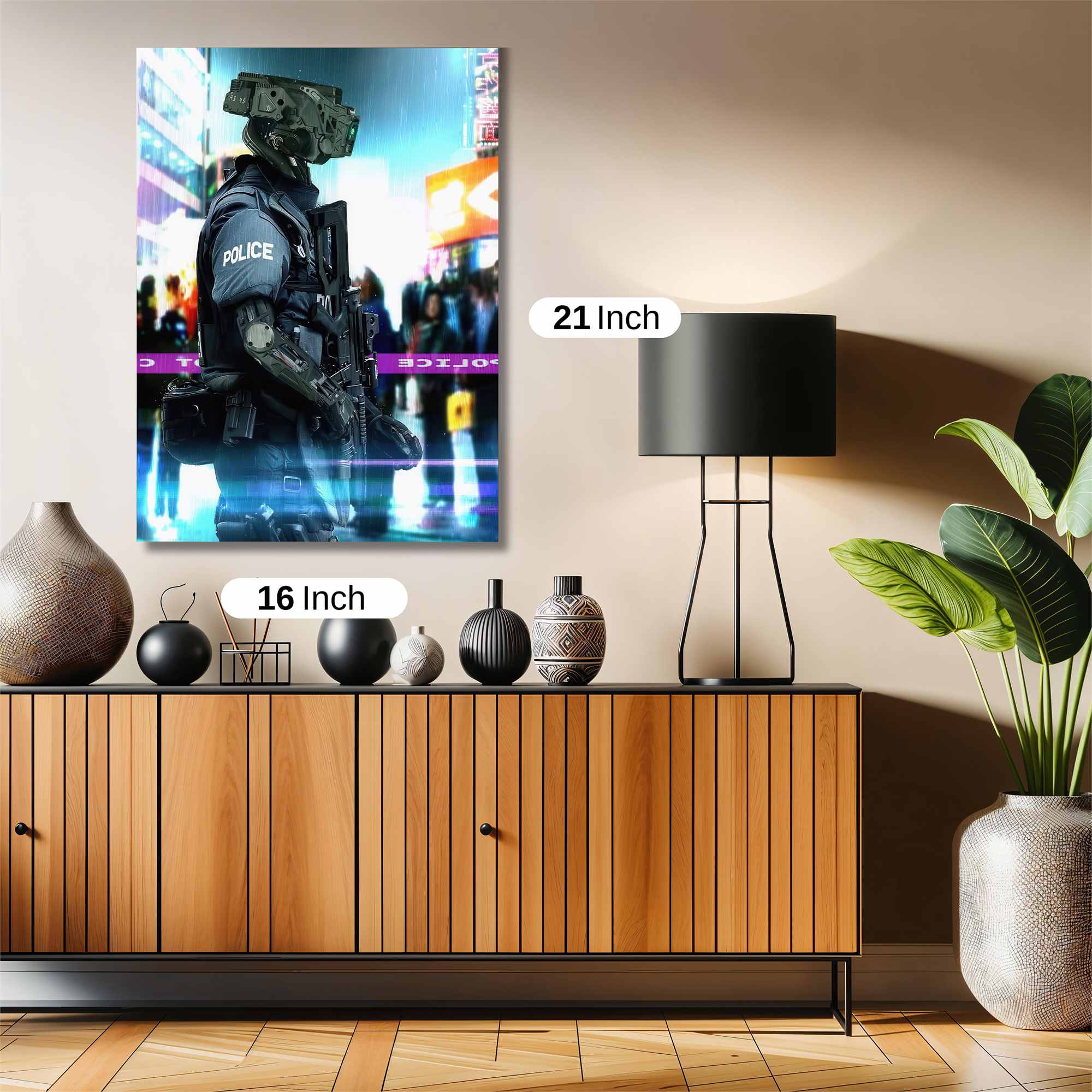 Robotic Vigilance Safe Wall Magnetic / M