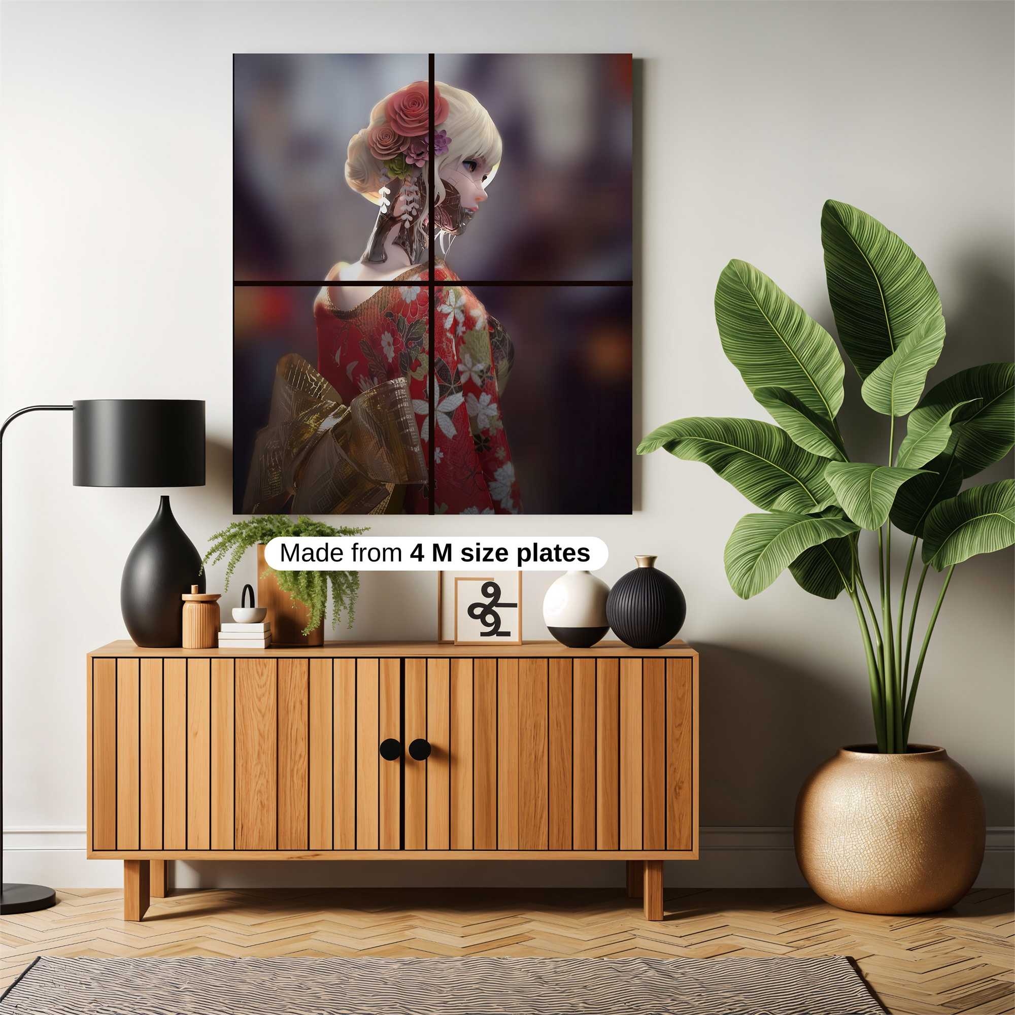 Geisha Reverie Safe Wall Magnetic / M