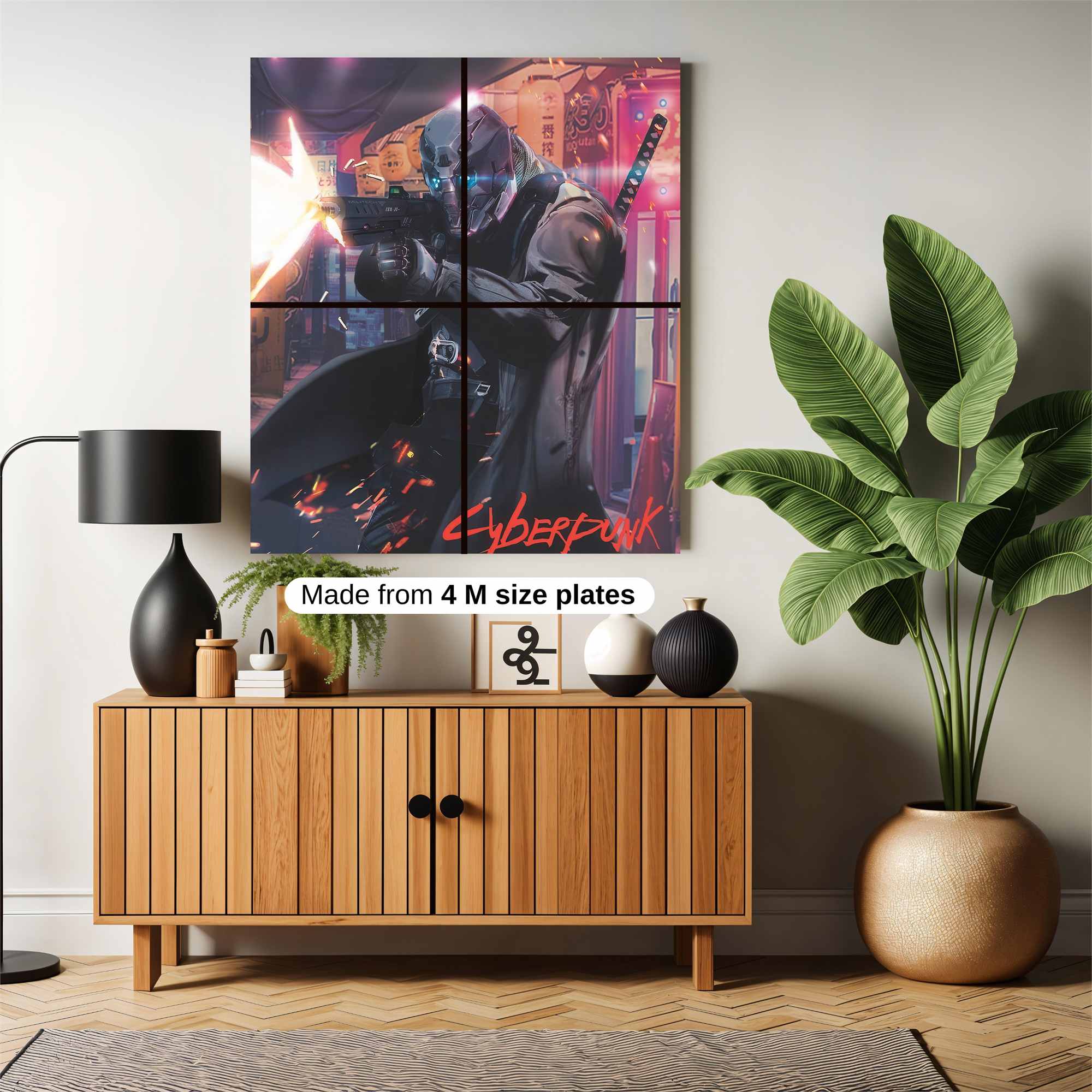 Neon Warfare Safe Wall Magnetic / M