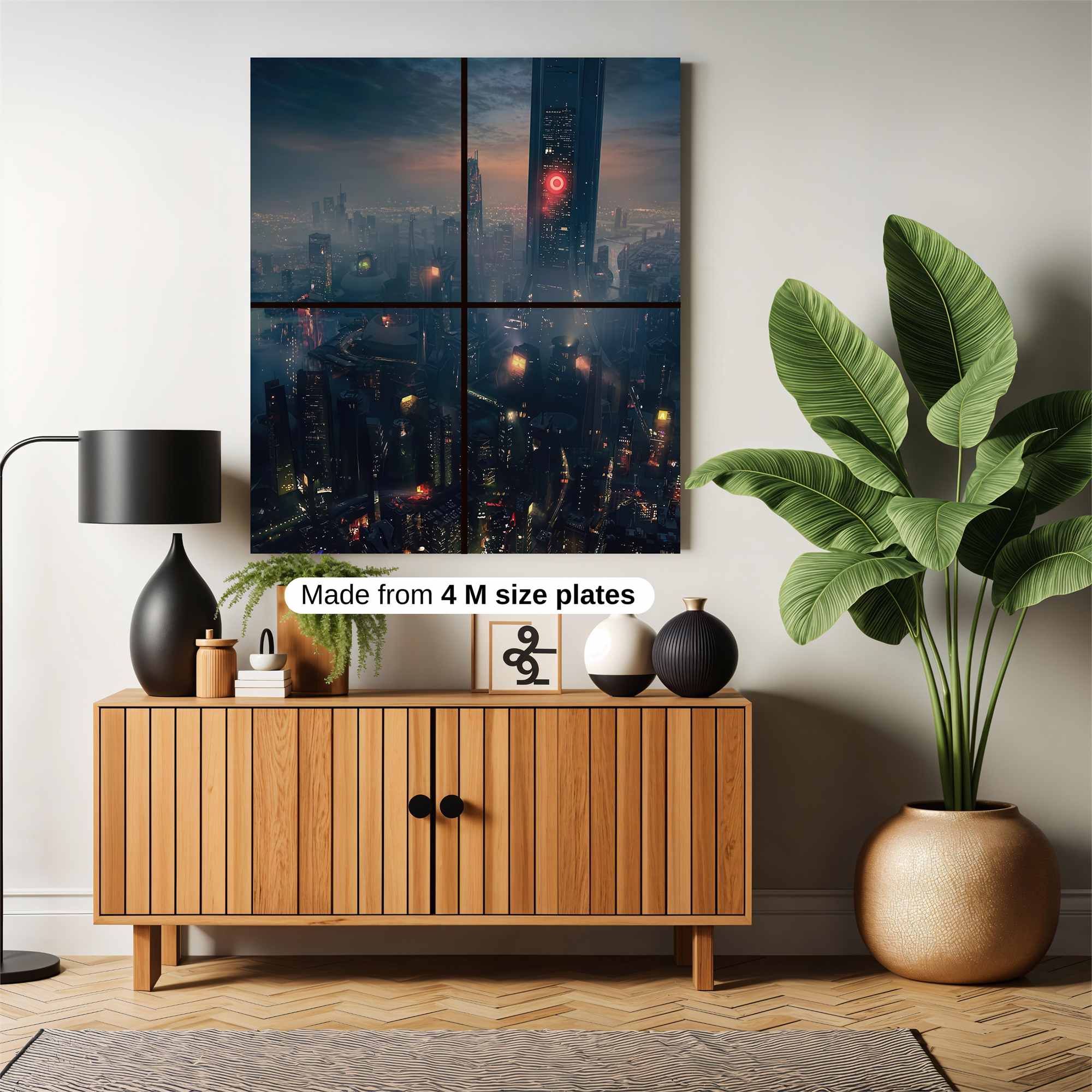 Cyberpunk Reverie Safe Wall Magnetic / M