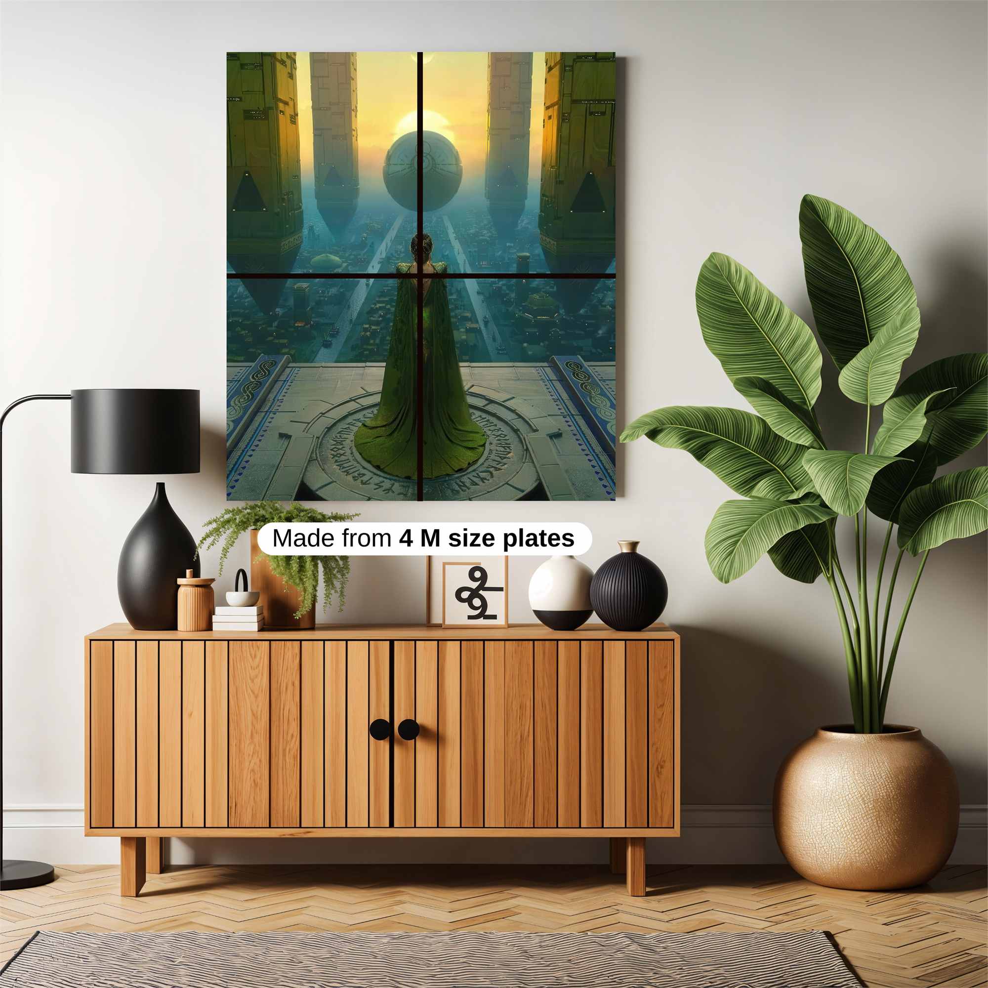 Futuristic Reverie Safe Wall Magnetic / M