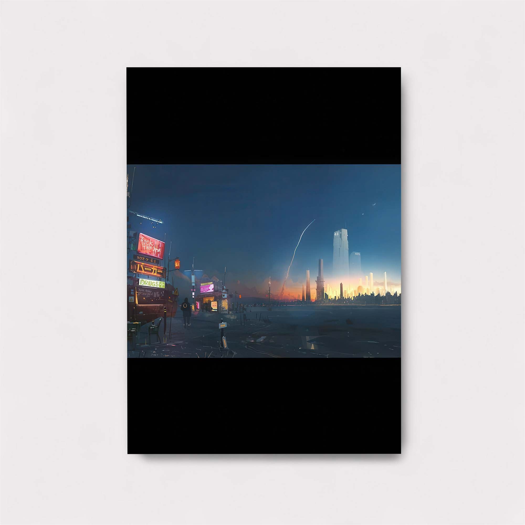 Neon Horizon Safe Wall Magnetic / M