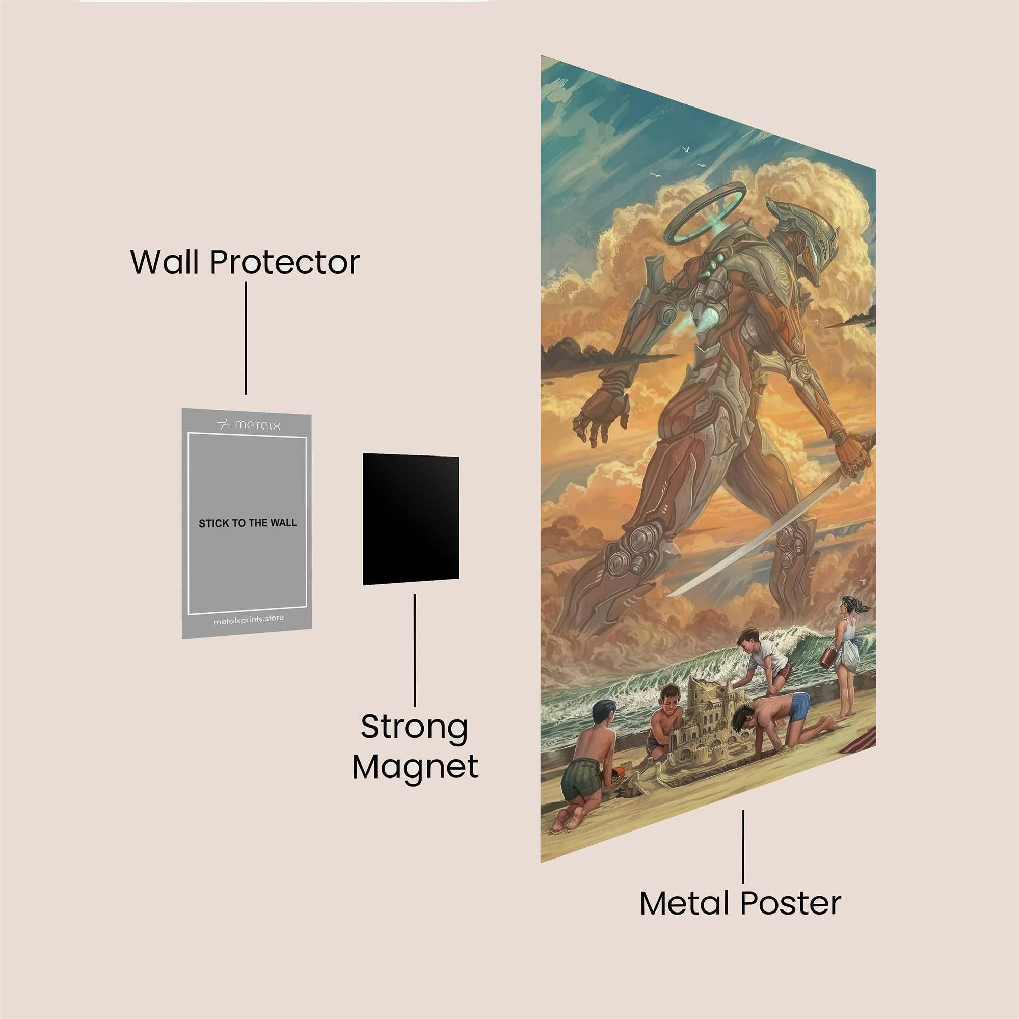 Titanic Playtime Safe Wall Magnetic / M