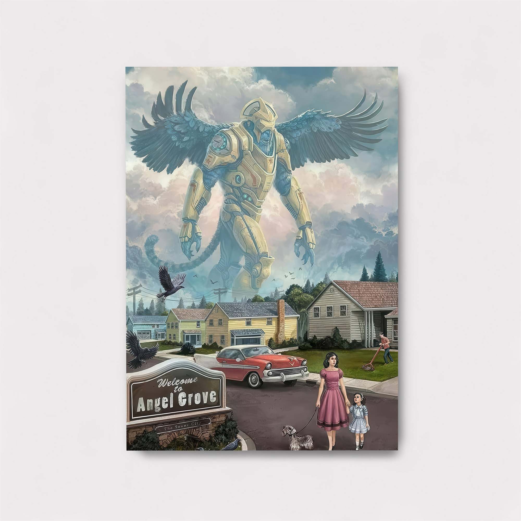 Angel Arrival Safe Wall Magnetic / M