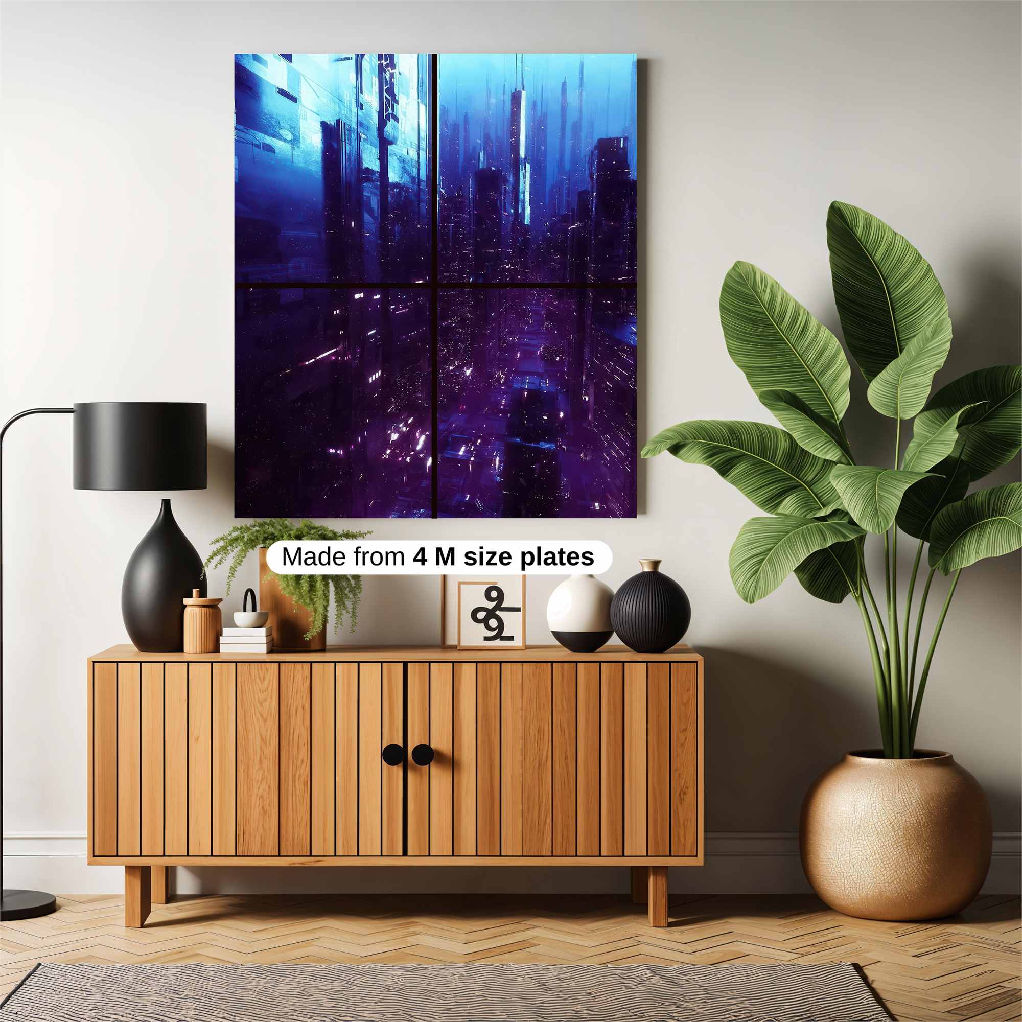 Cyber Luminescence Safe Wall Magnetic / M