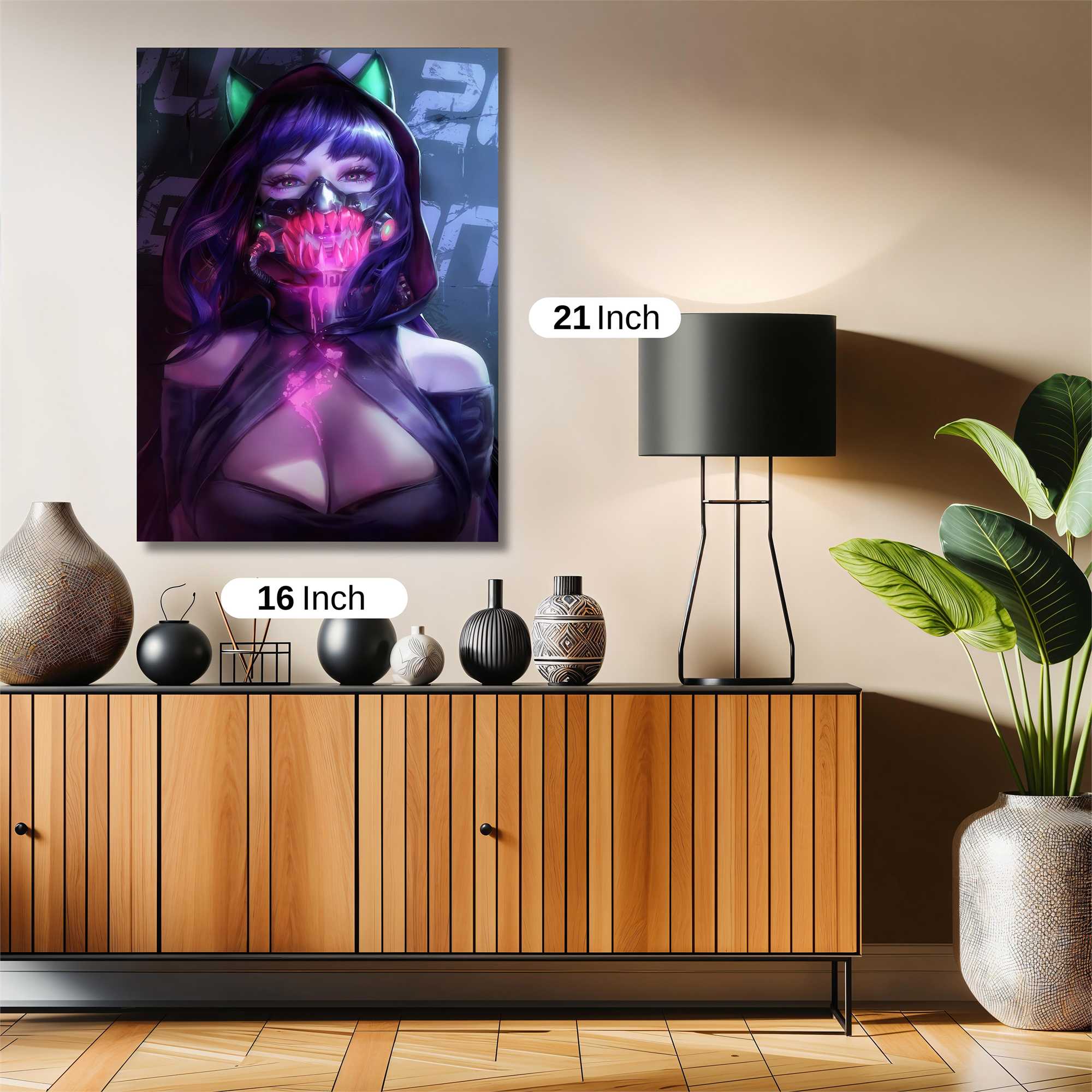 Cyber Enigma Safe Wall Magnetic / M