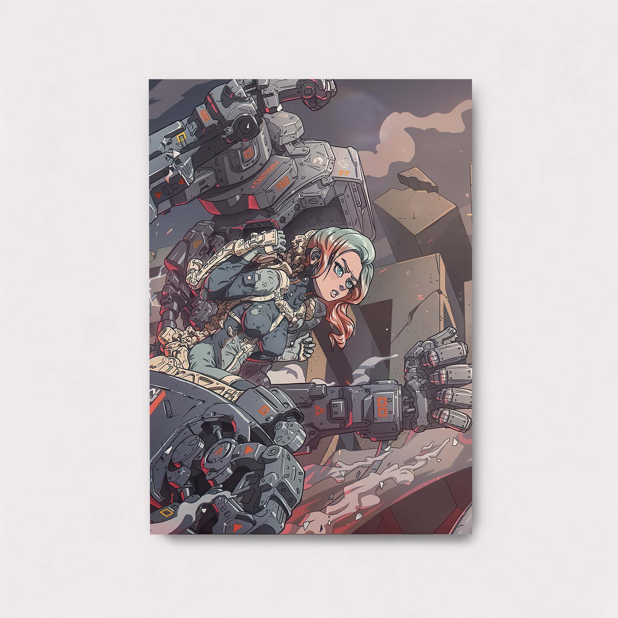 Mecha Resilience Safe Wall Magnetic / M