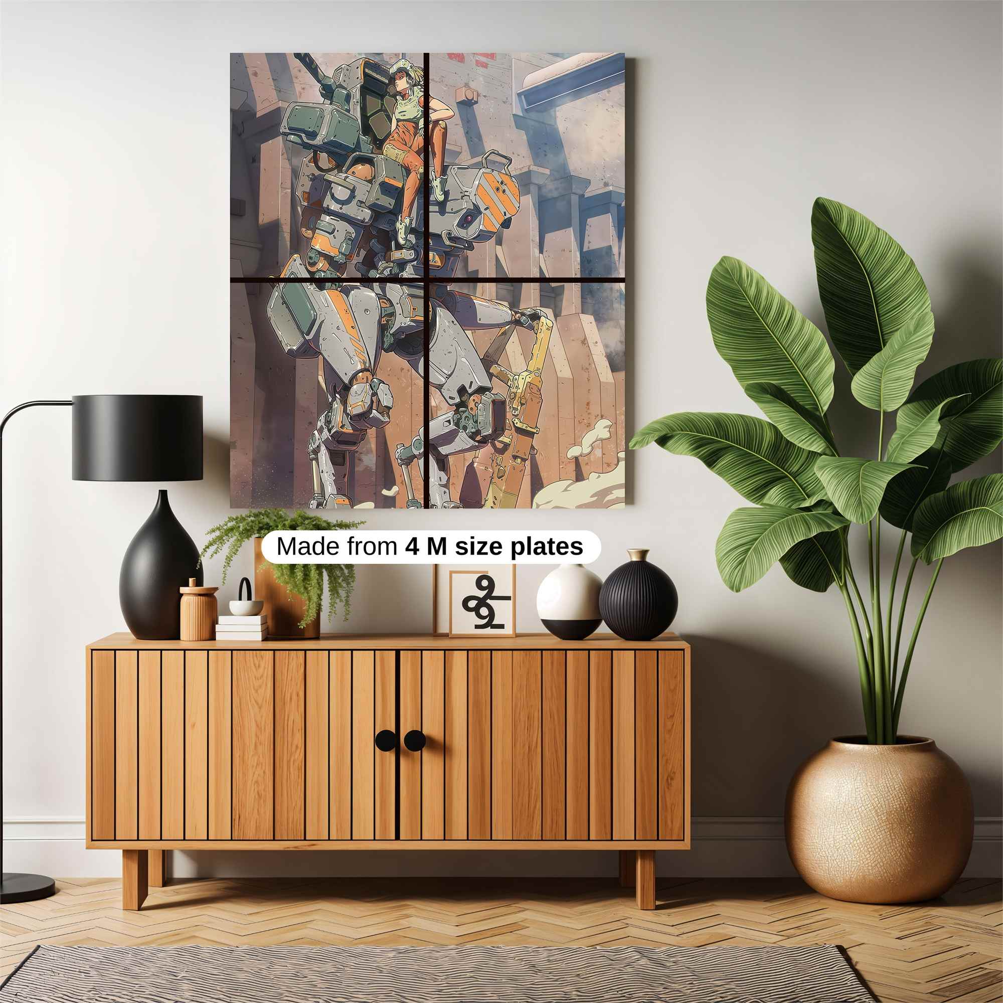 Rusty Guardian Safe Wall Magnetic / M