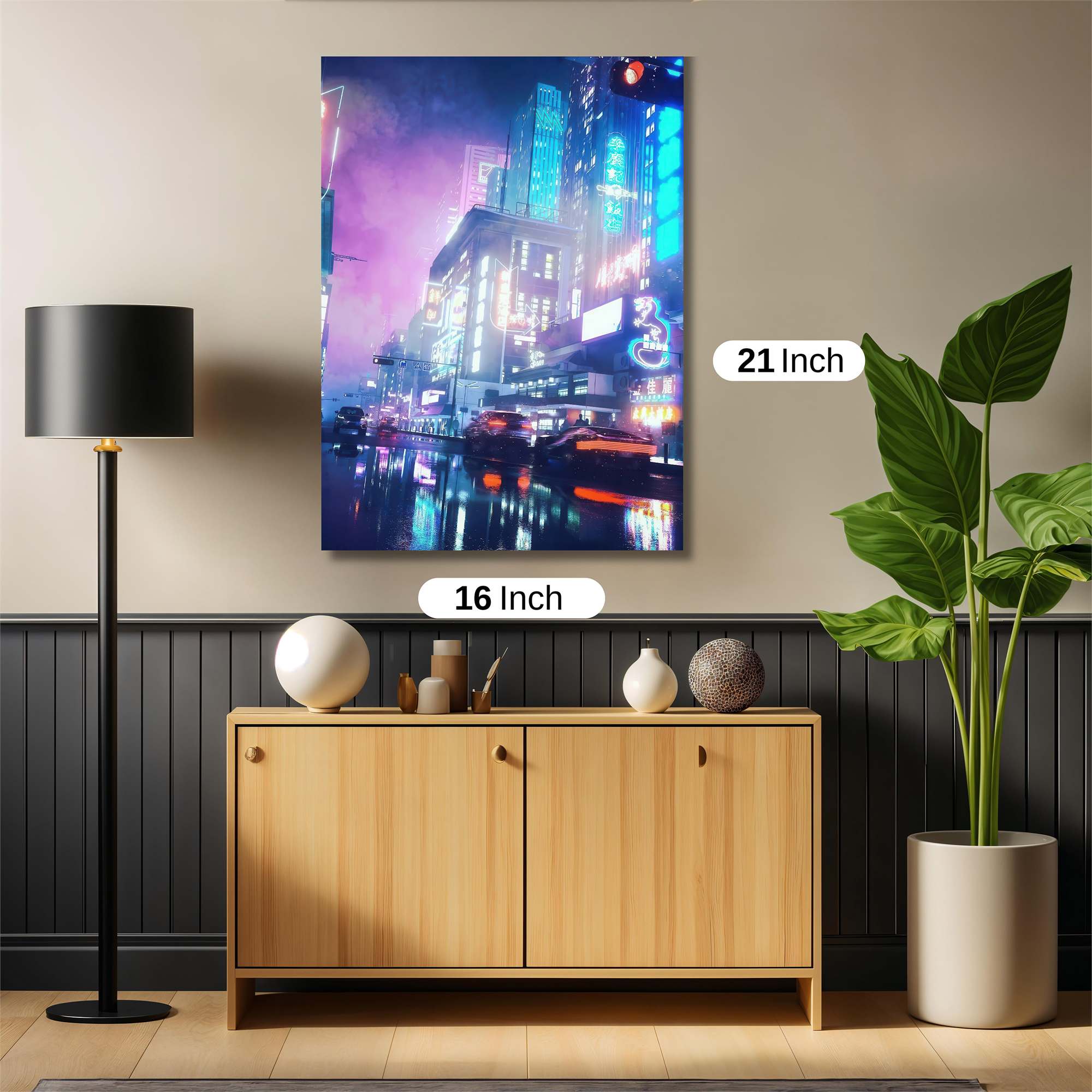 Neon Reverie Safe Wall Magnetic / M