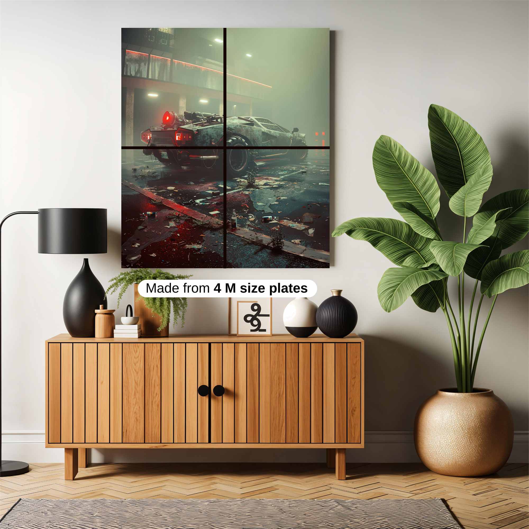 Retro Vibes Safe Wall Magnetic / M