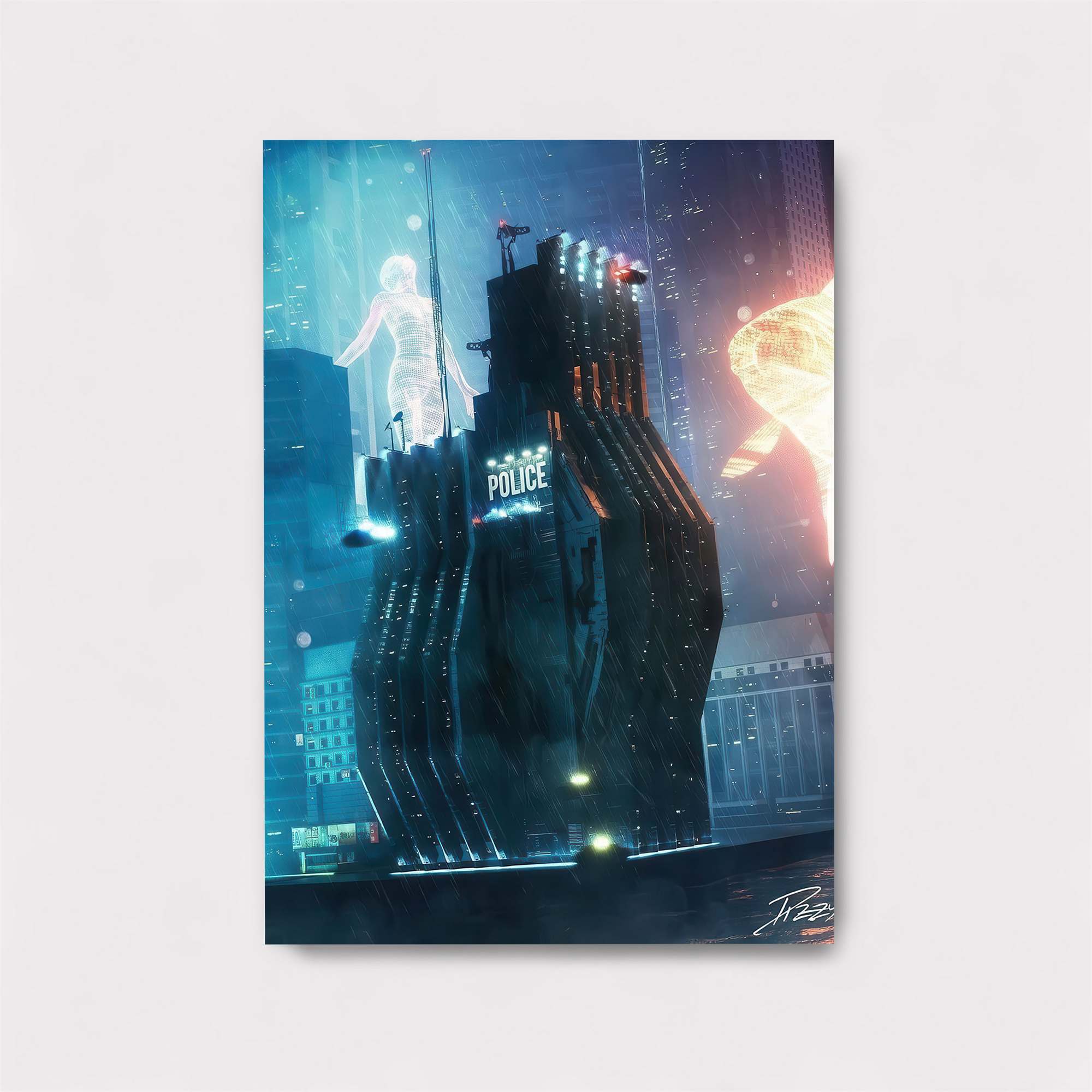 Cyberpunk Bastion Safe Wall Magnetic / M