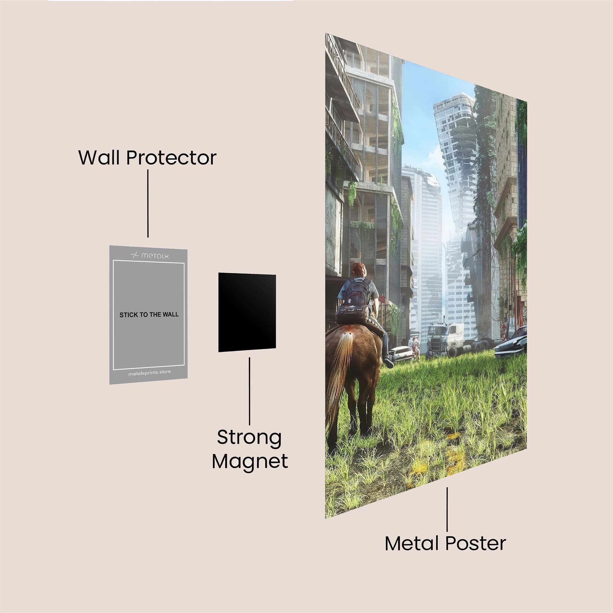 Skyward Arrival Safe Wall Magnetic / M