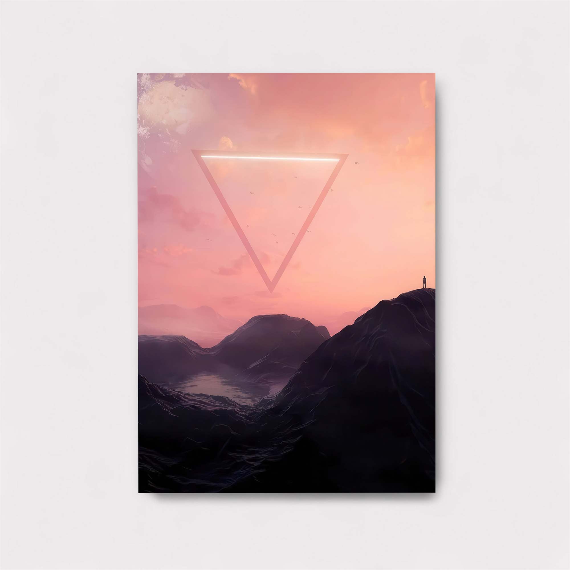 Triangular Serenity Safe Wall Magnetic / M