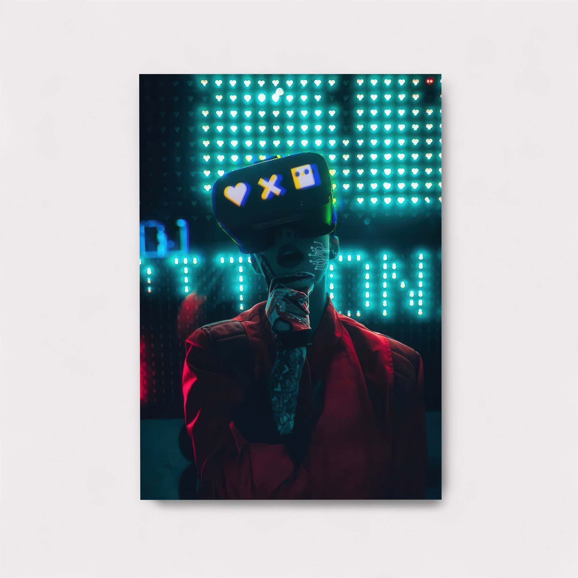 Neon Reality Safe Wall Magnetic / M