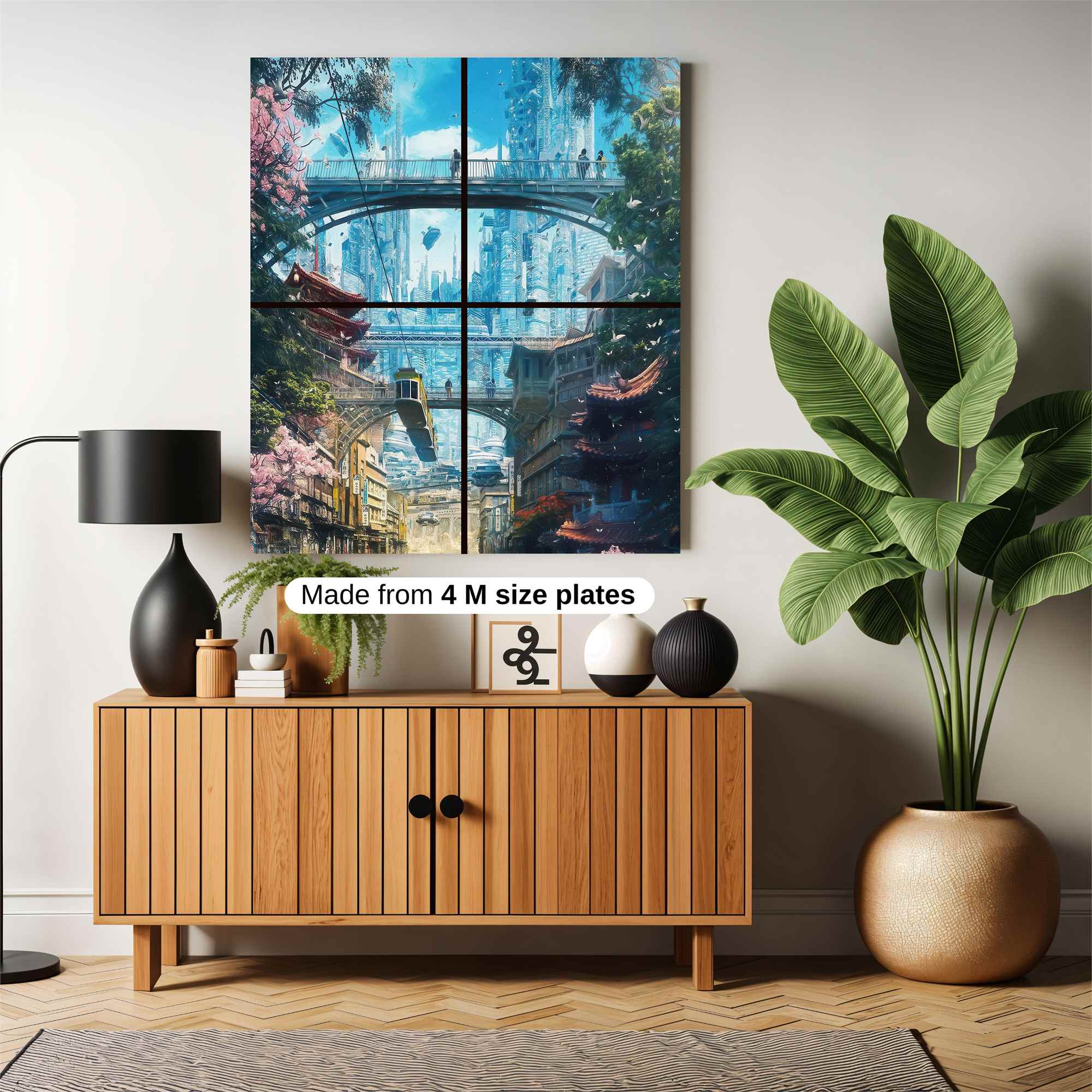 Futuristic Harmony Safe Wall Magnetic / M