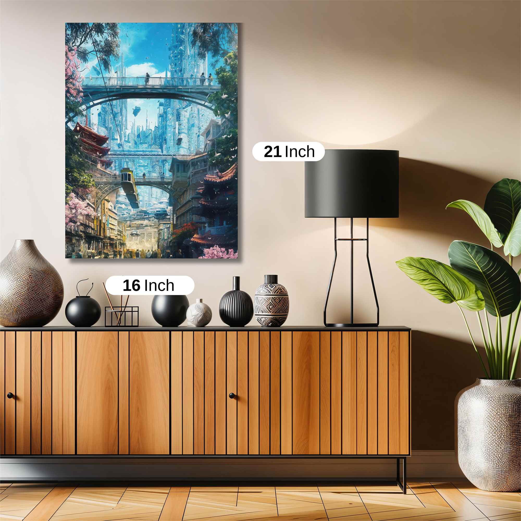 Futuristic Harmony Safe Wall Magnetic / M