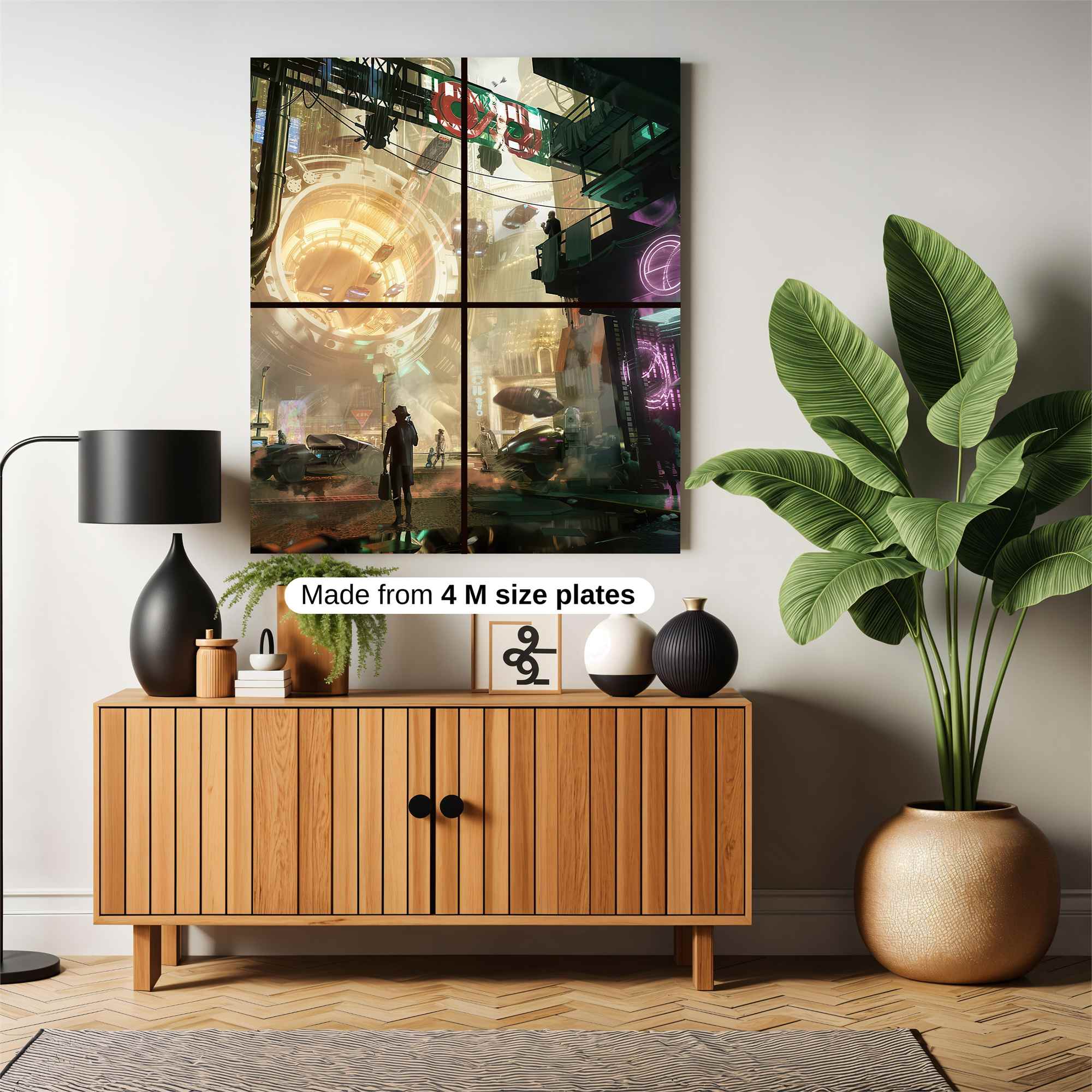 Cyberpunk Vortex Safe Wall Magnetic / M