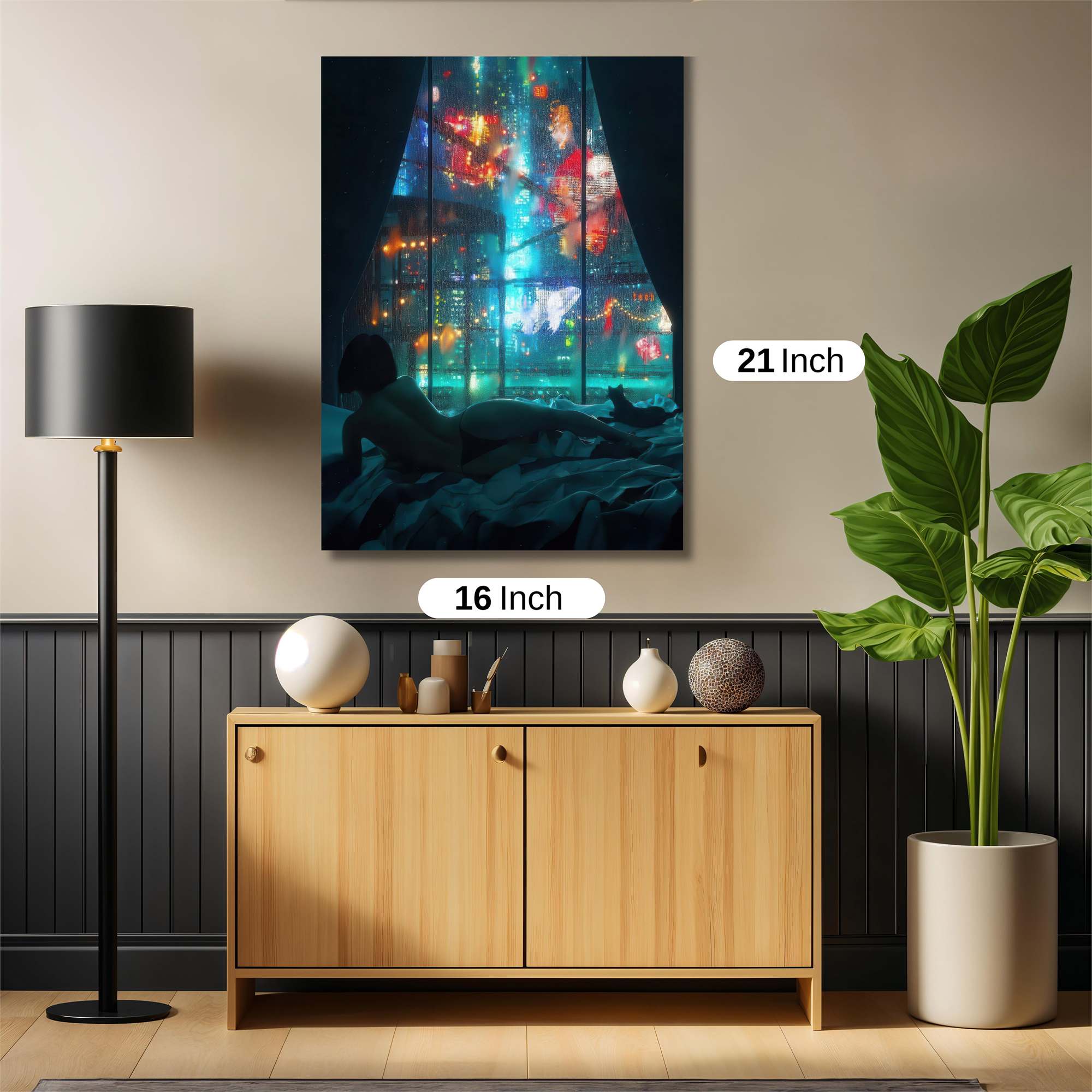 Neon Reverie Safe Wall Magnetic / M