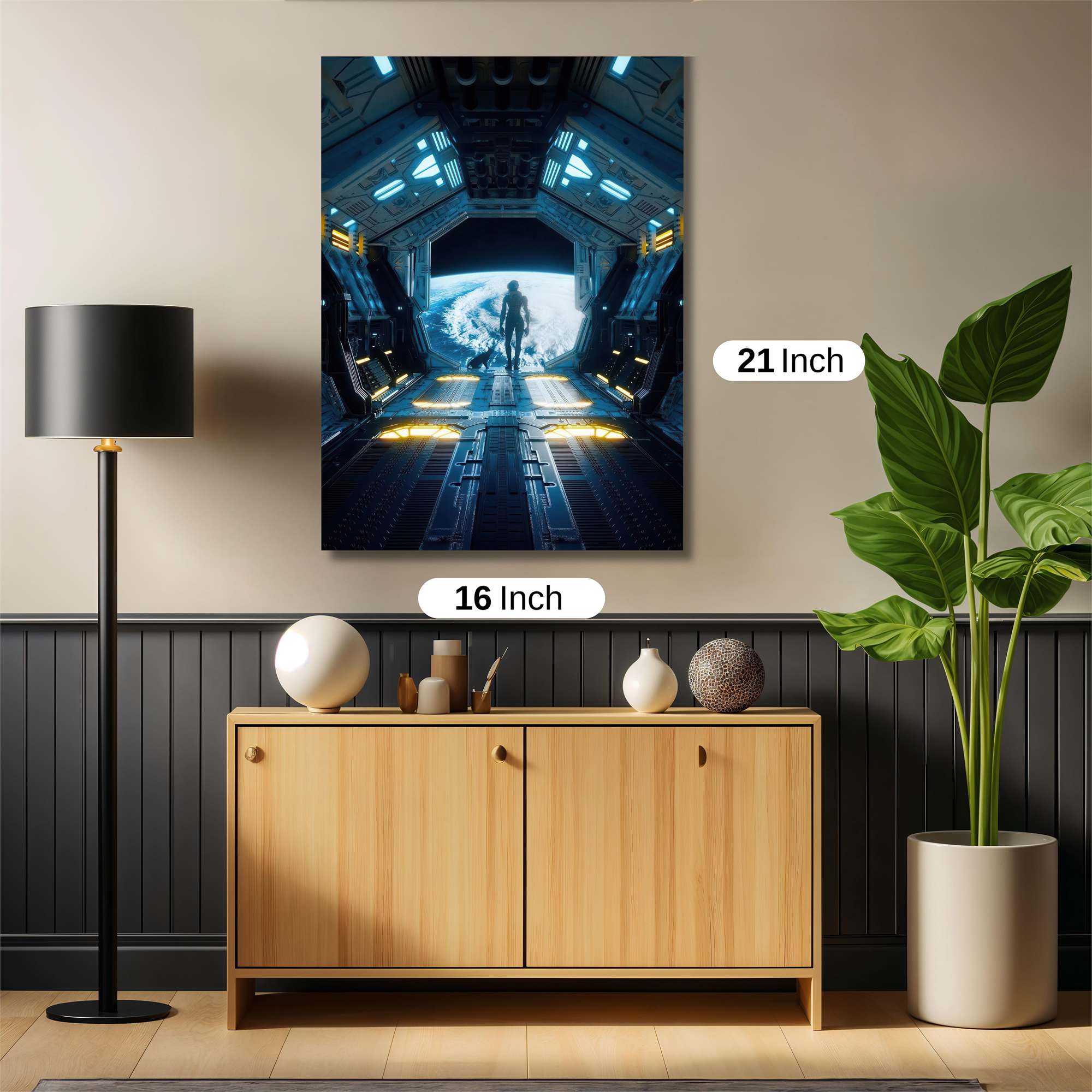 Galactic Solitude Safe Wall Magnetic / M