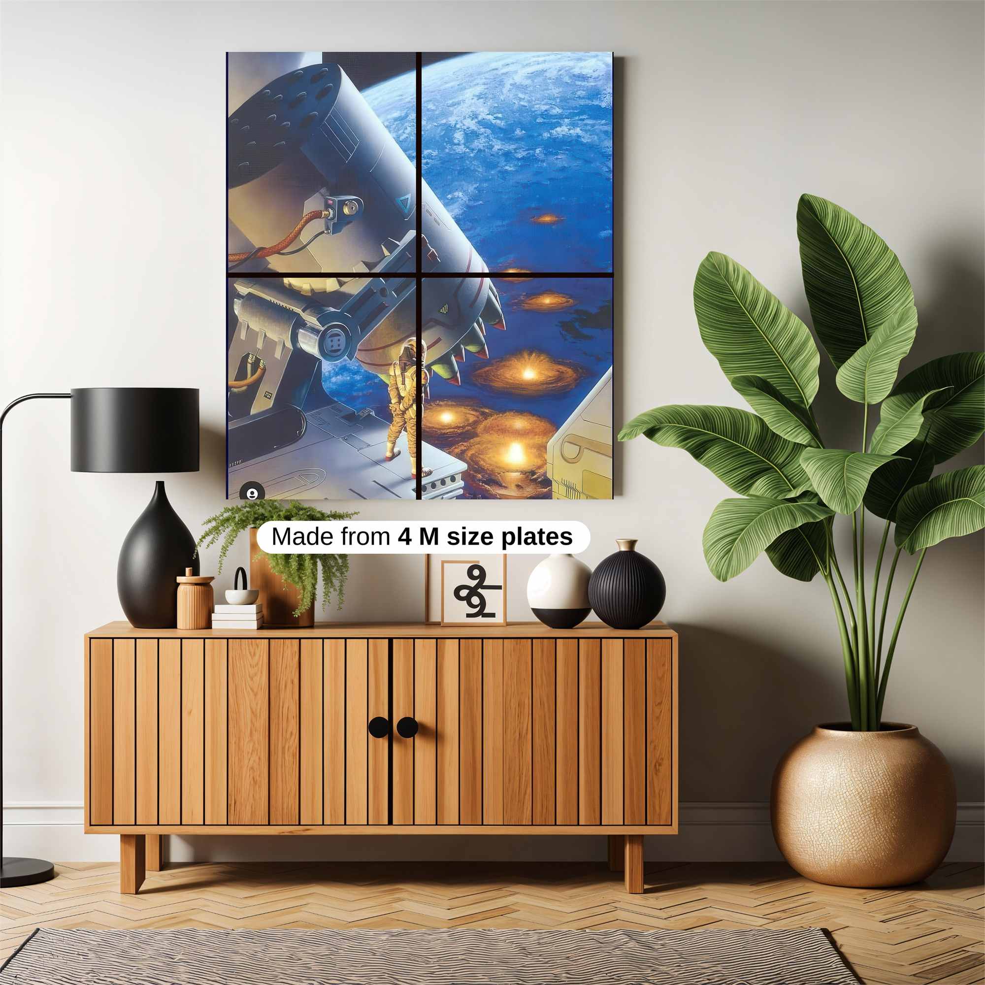 Cosmic Vigilance Safe Wall Magnetic / M