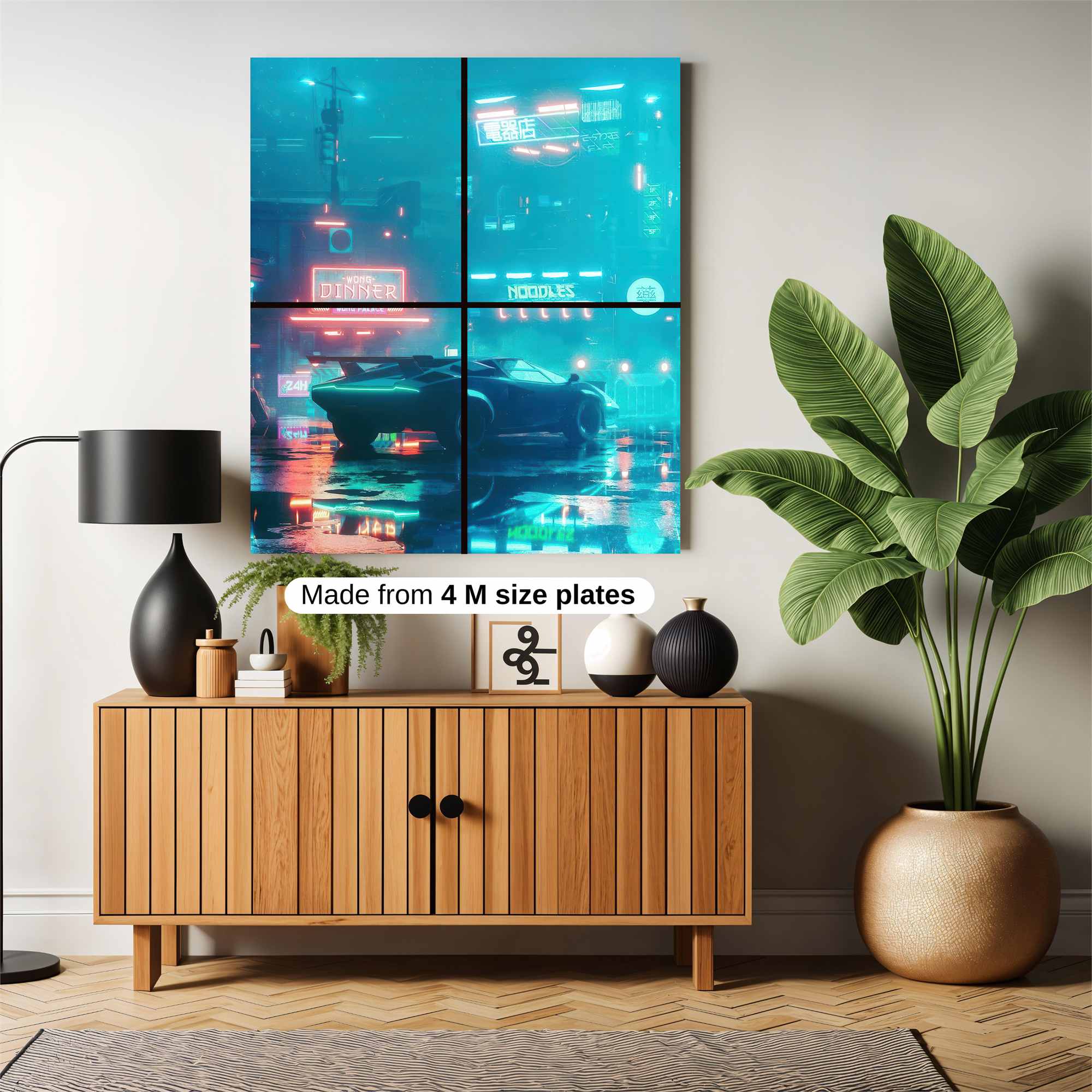 Neon Reverie Safe Wall Magnetic / M