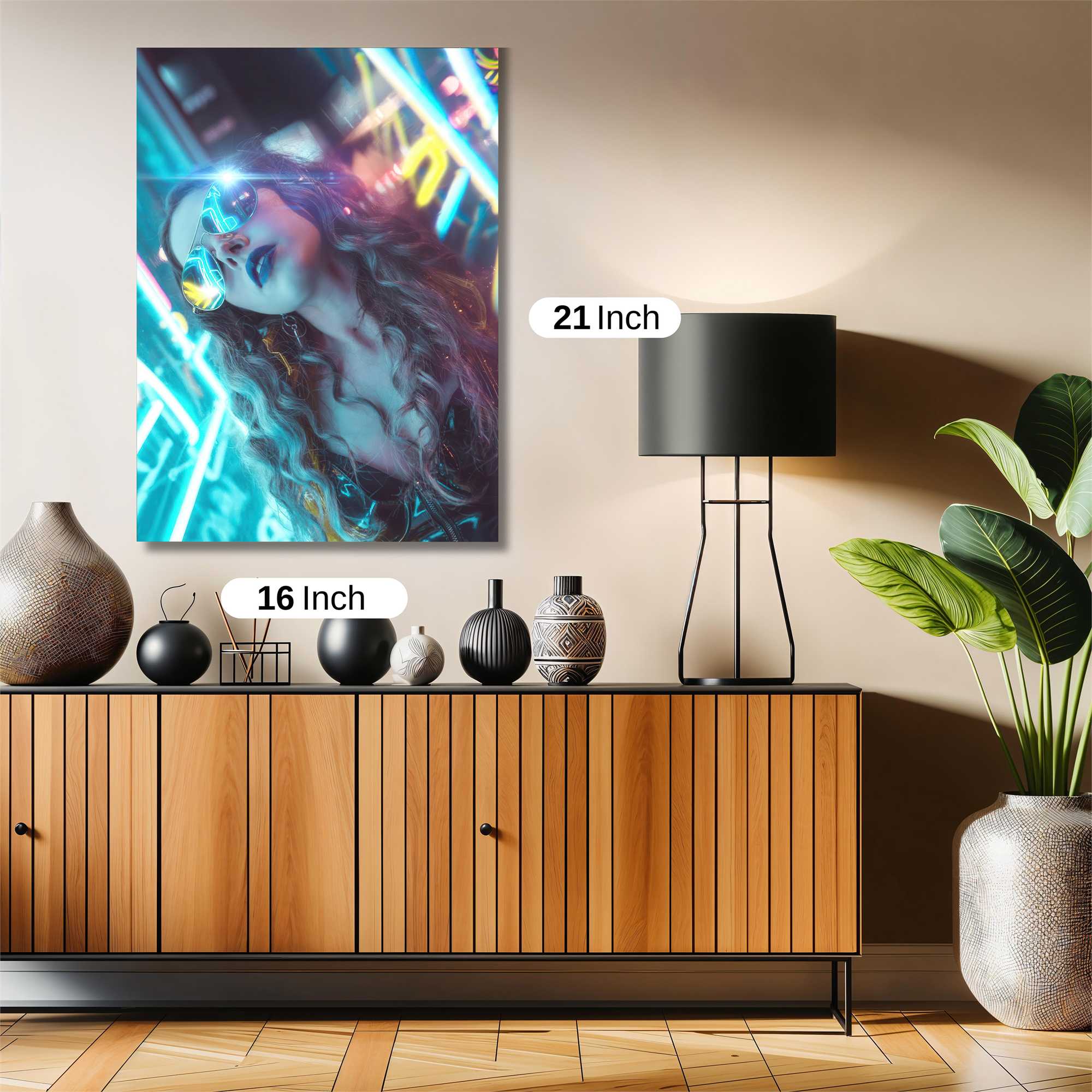 Neon Reverie Safe Wall Magnetic / M