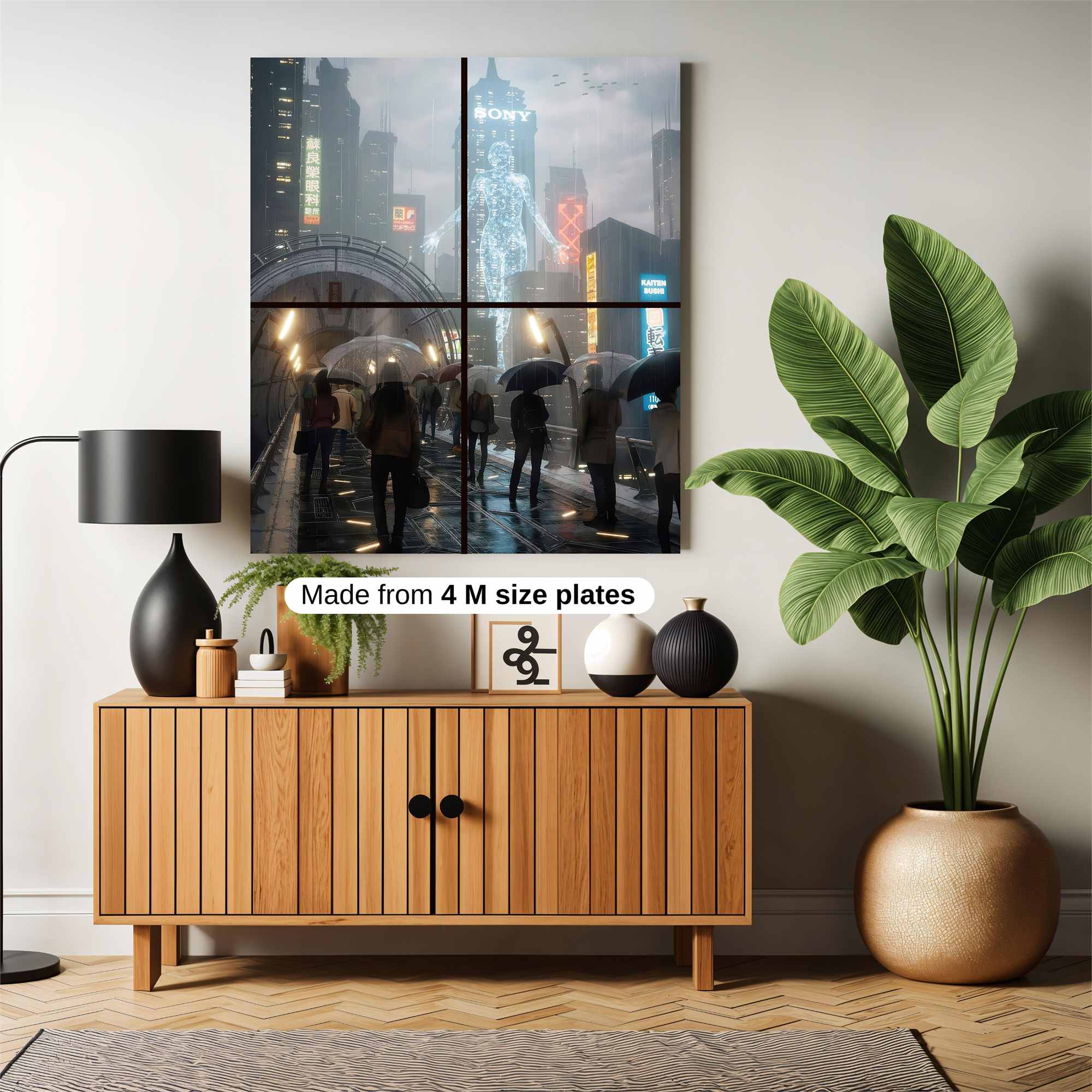 Neon Illusion Safe Wall Magnetic / M