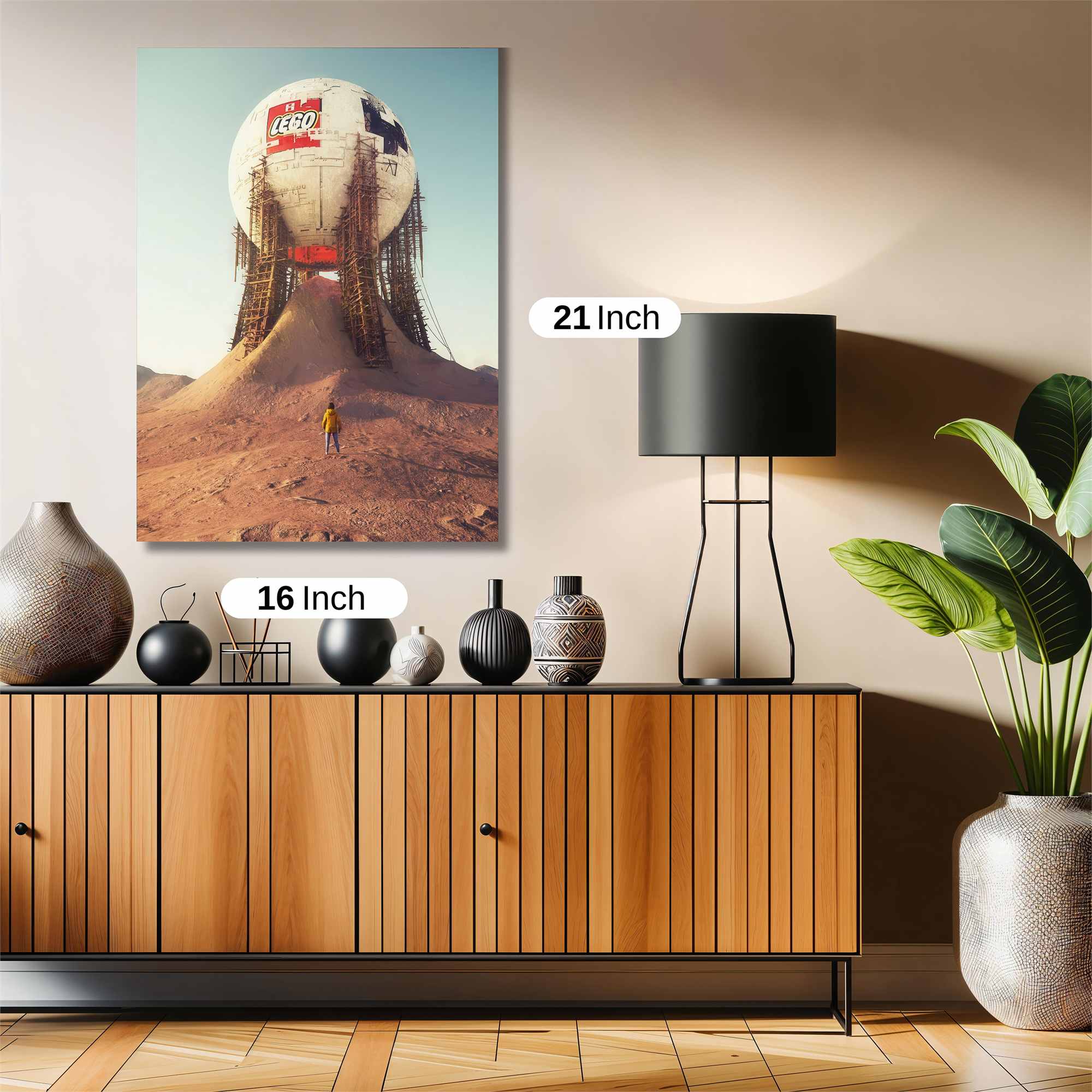 LEGO Surrealism Safe Wall Magnetic / M