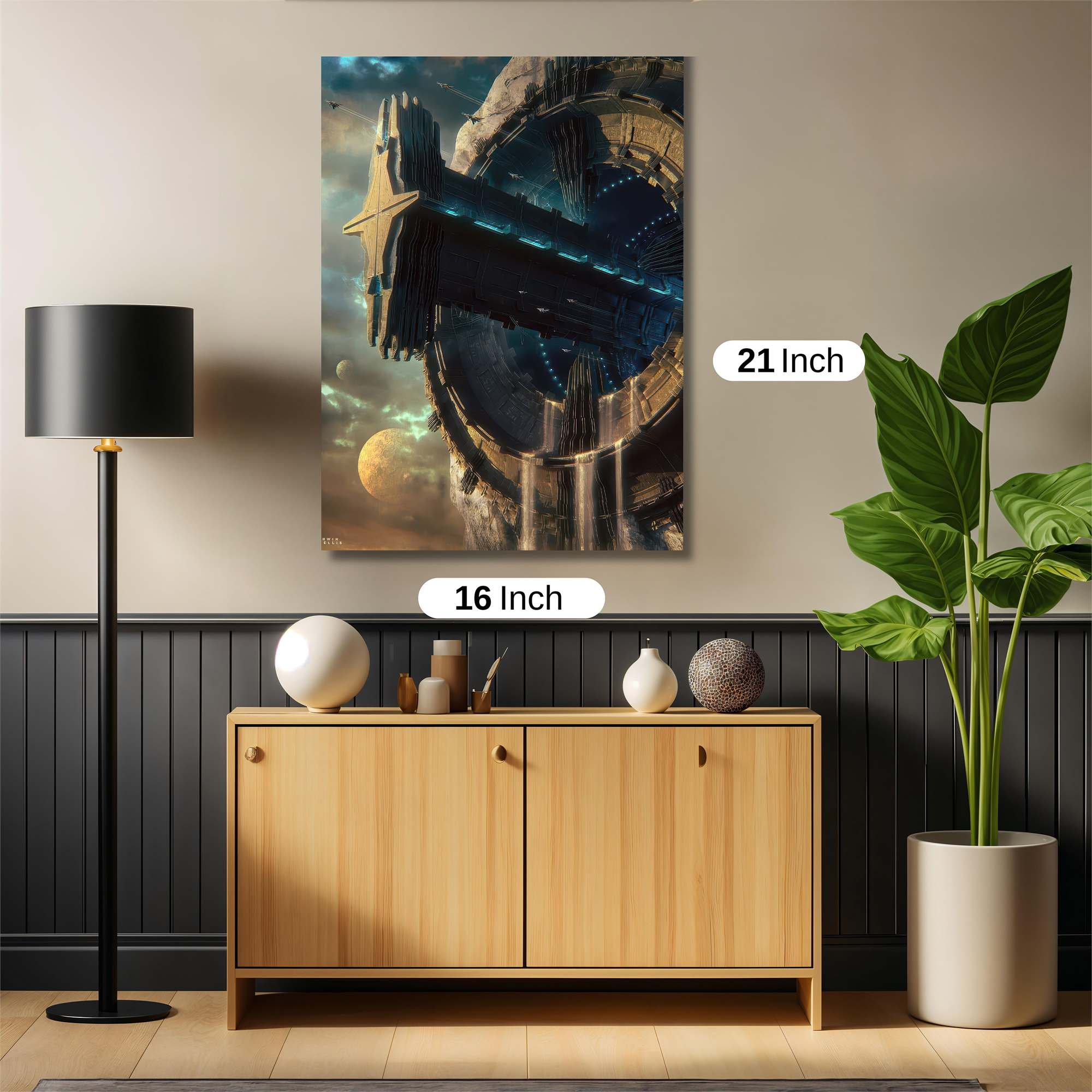 Celestial Sentinel Safe Wall Magnetic / M