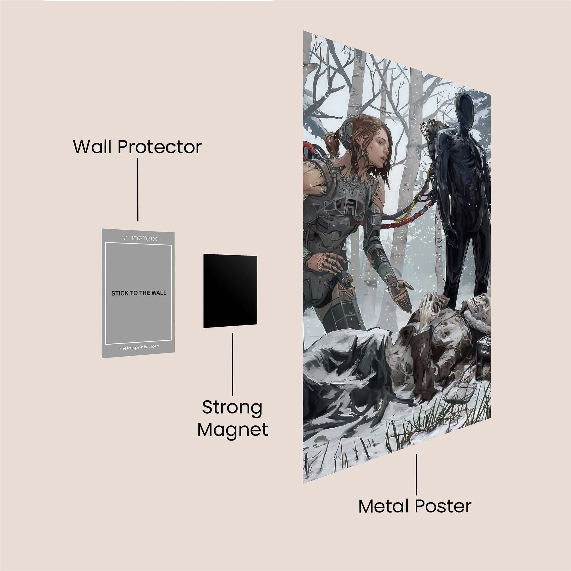 Ethereal Encounter Safe Wall Magnetic / M