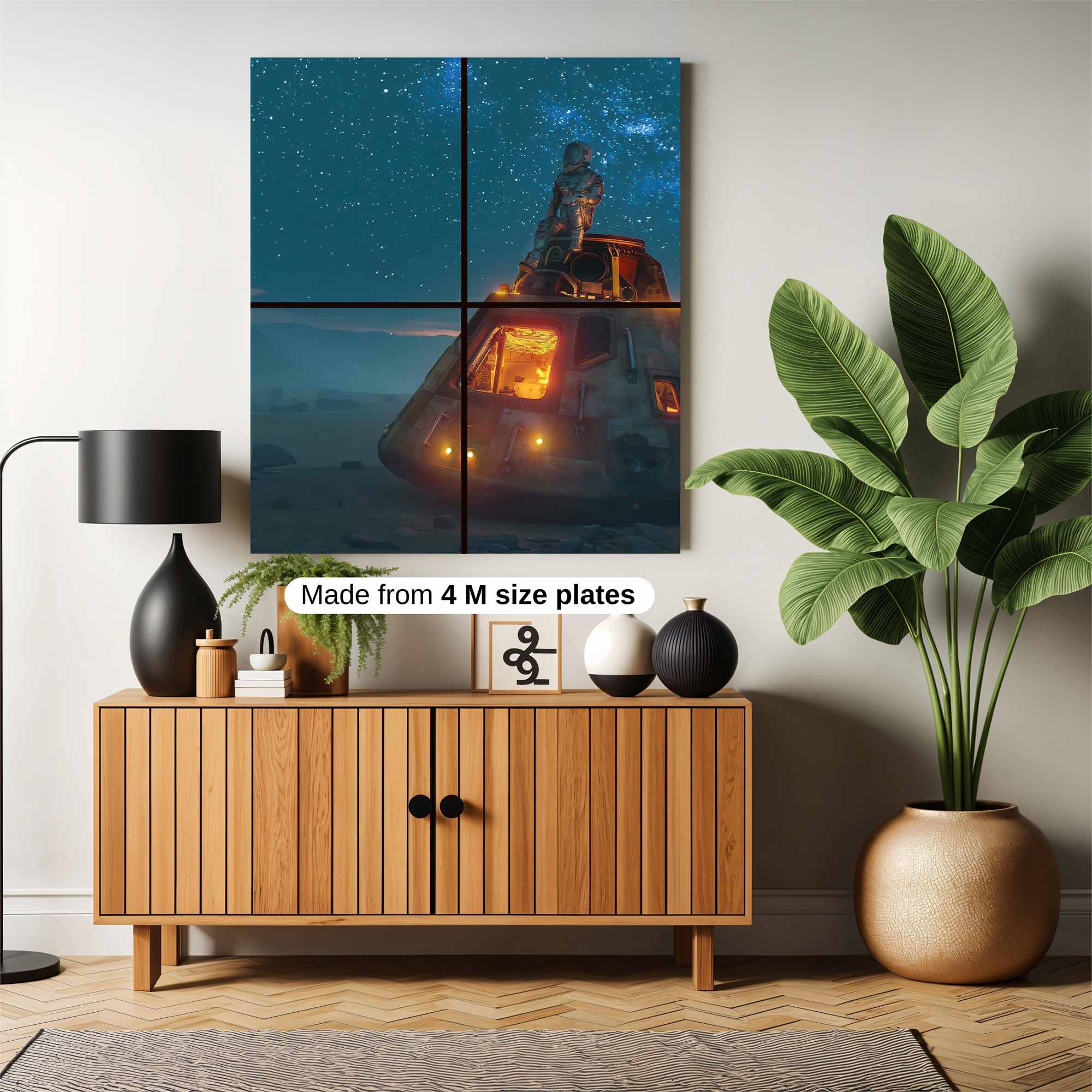 Starlit Exploration Safe Wall Magnetic / M