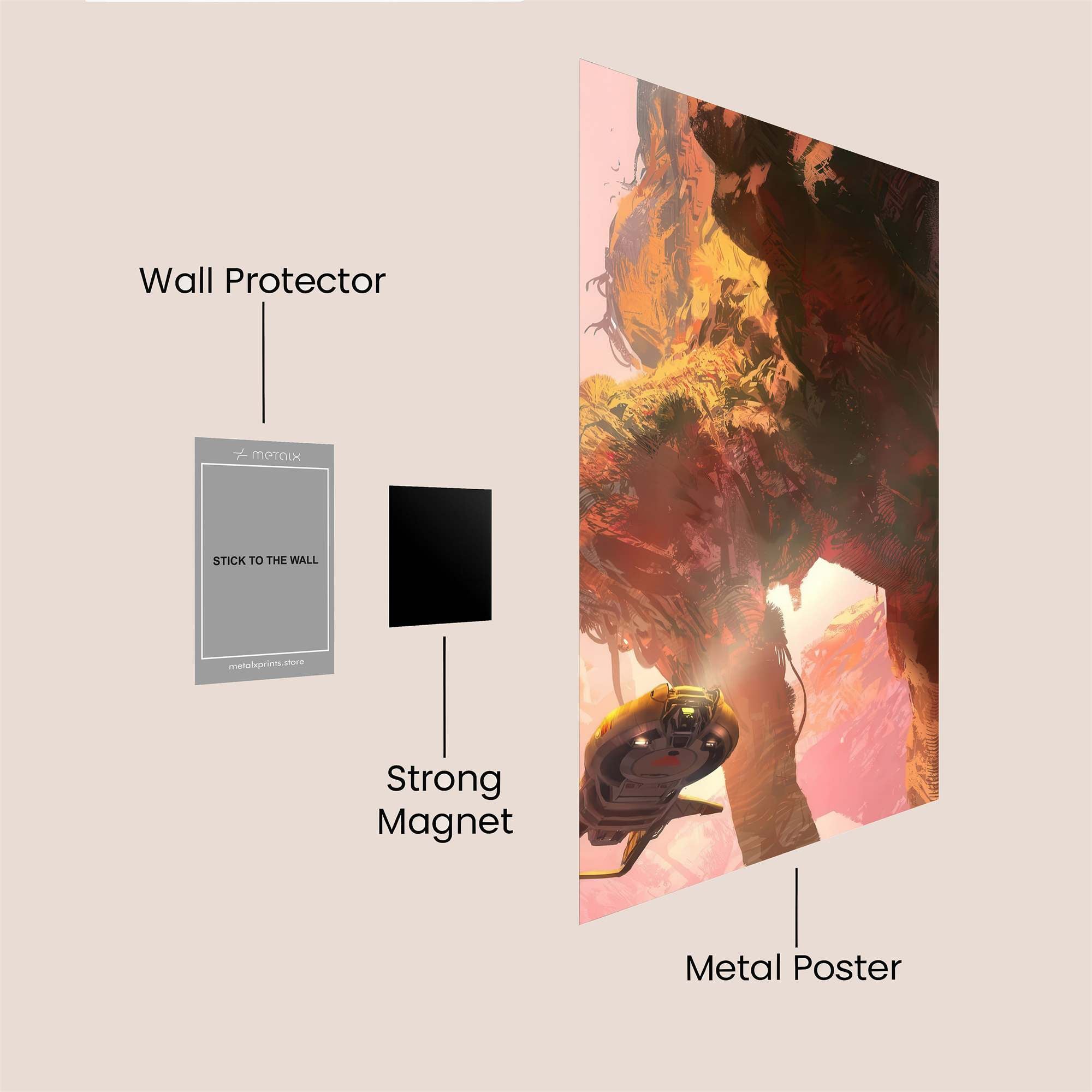 Colossal Reverie Safe Wall Magnetic / M