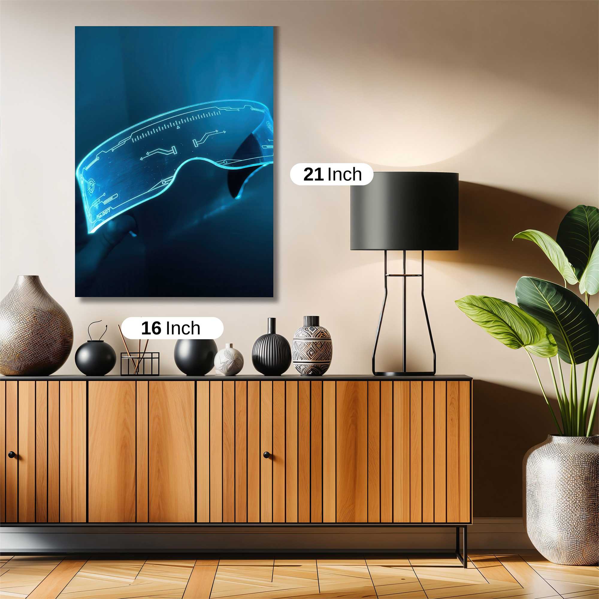 Cosmic Contemplation Safe Wall Magnetic / M