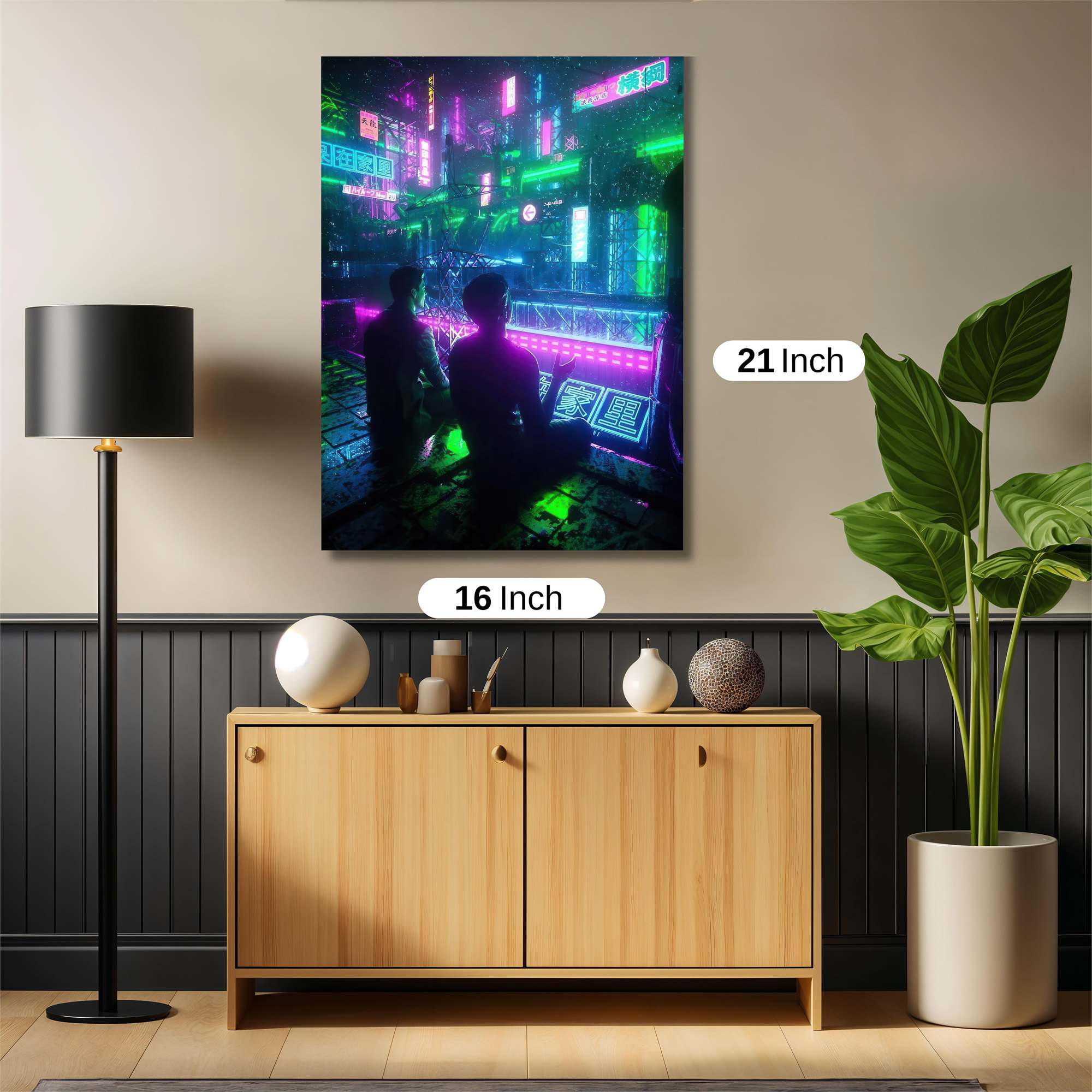 Neon Reverie Safe Wall Magnetic / M