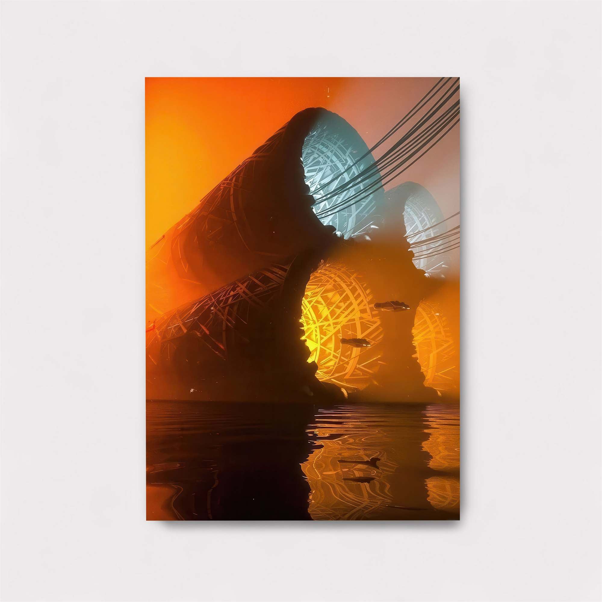 Futuristic Abyss Safe Wall Magnetic / M