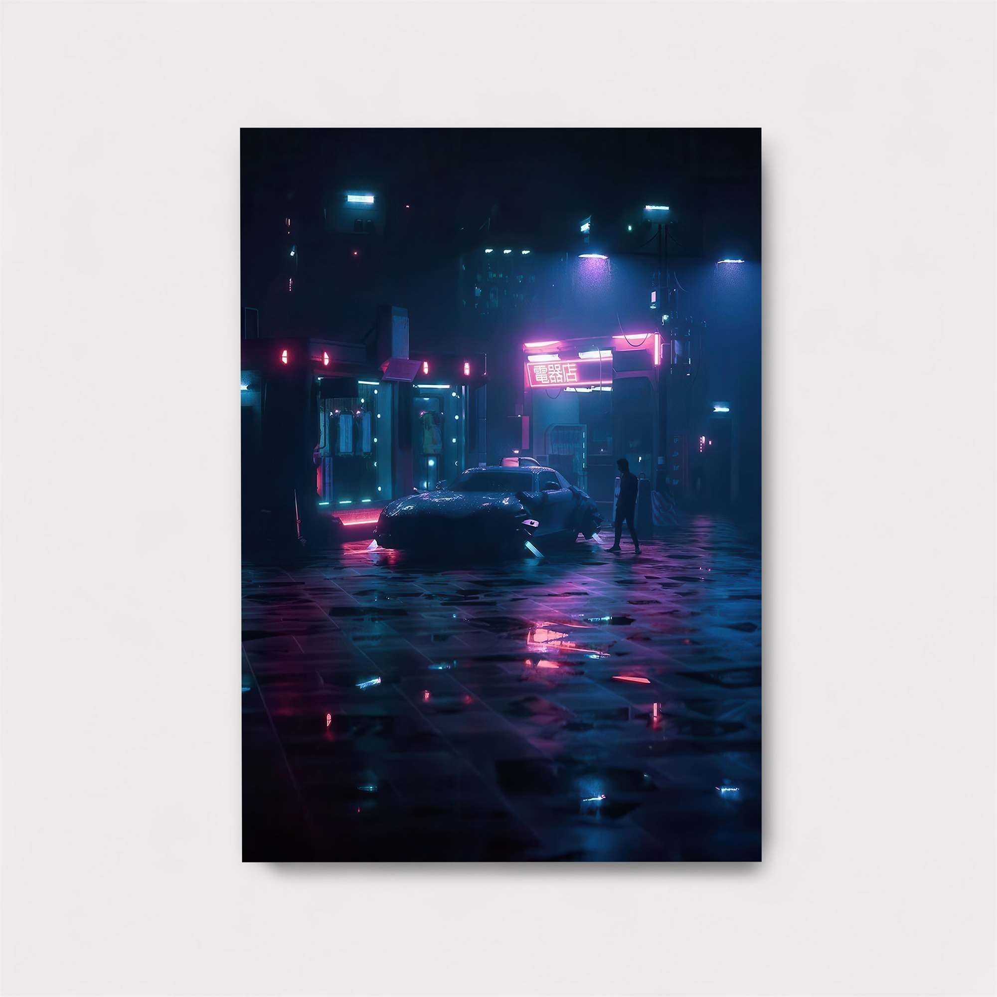 Neon Serenity Safe Wall Magnetic / M