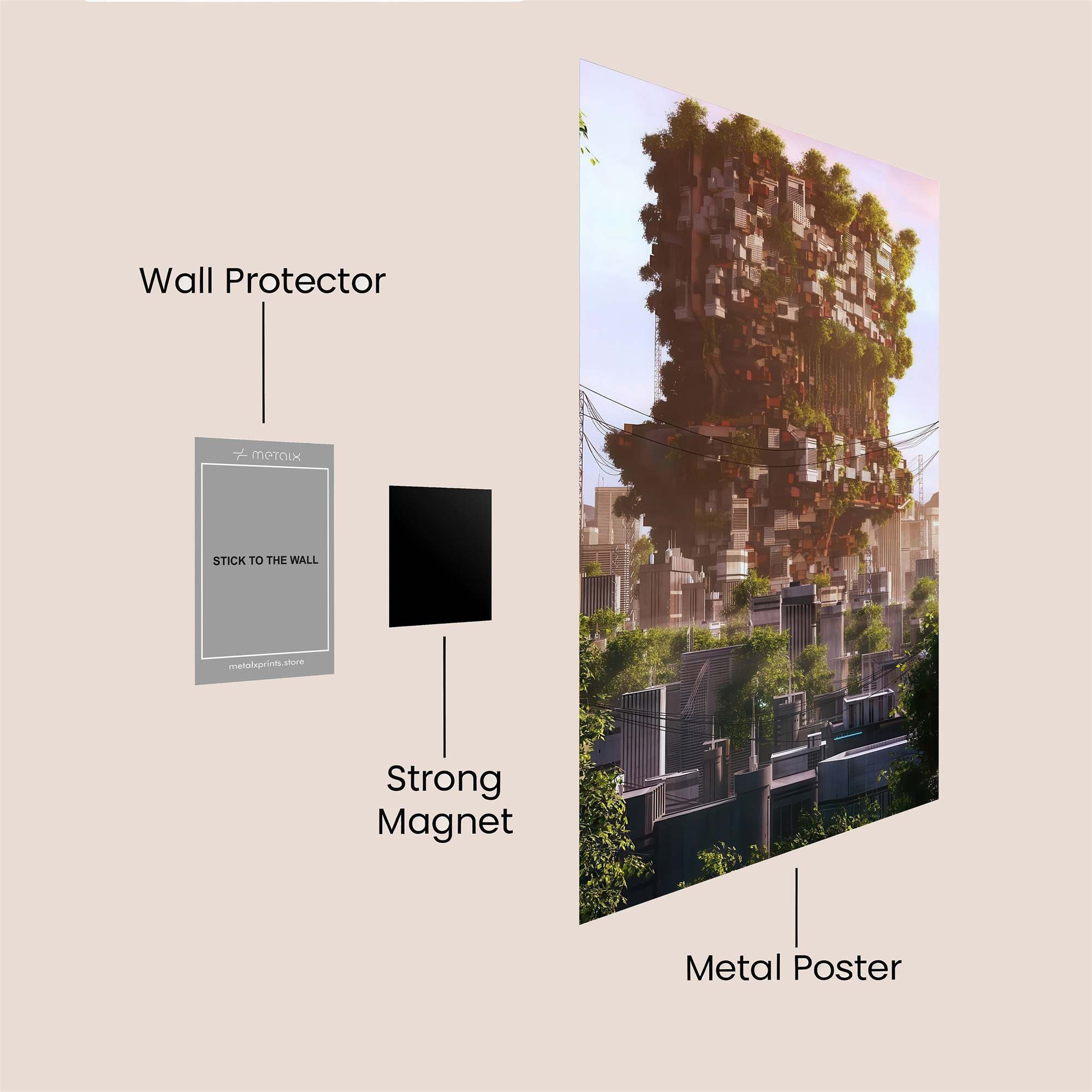 Forest Ascension Safe Wall Magnetic / M