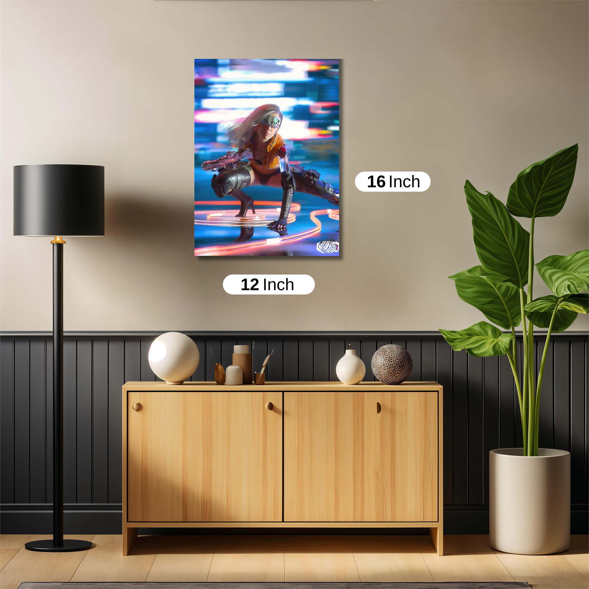 Cyber Athlete Safe Wall Magnetic / M