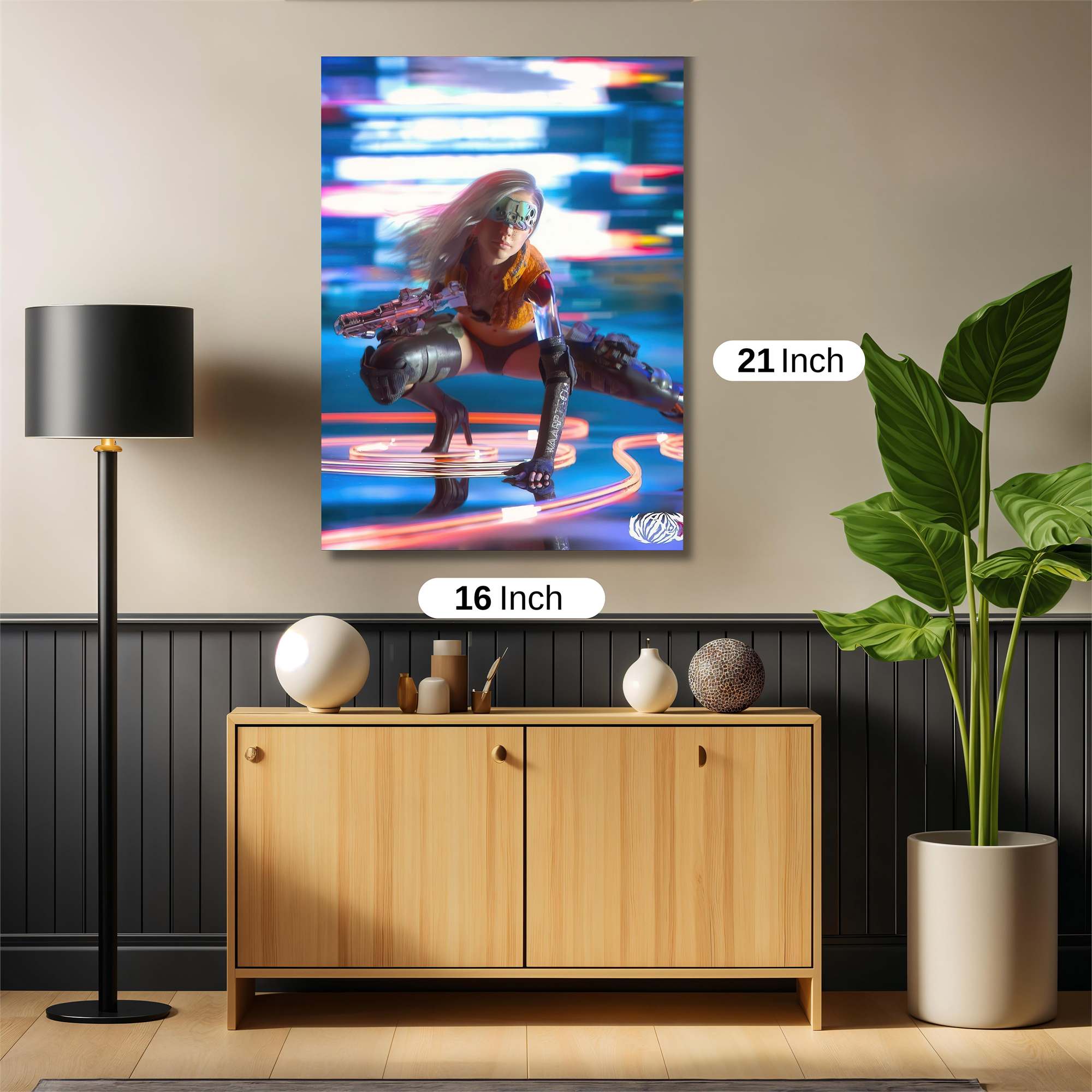 Cyber Athlete Safe Wall Magnetic / M