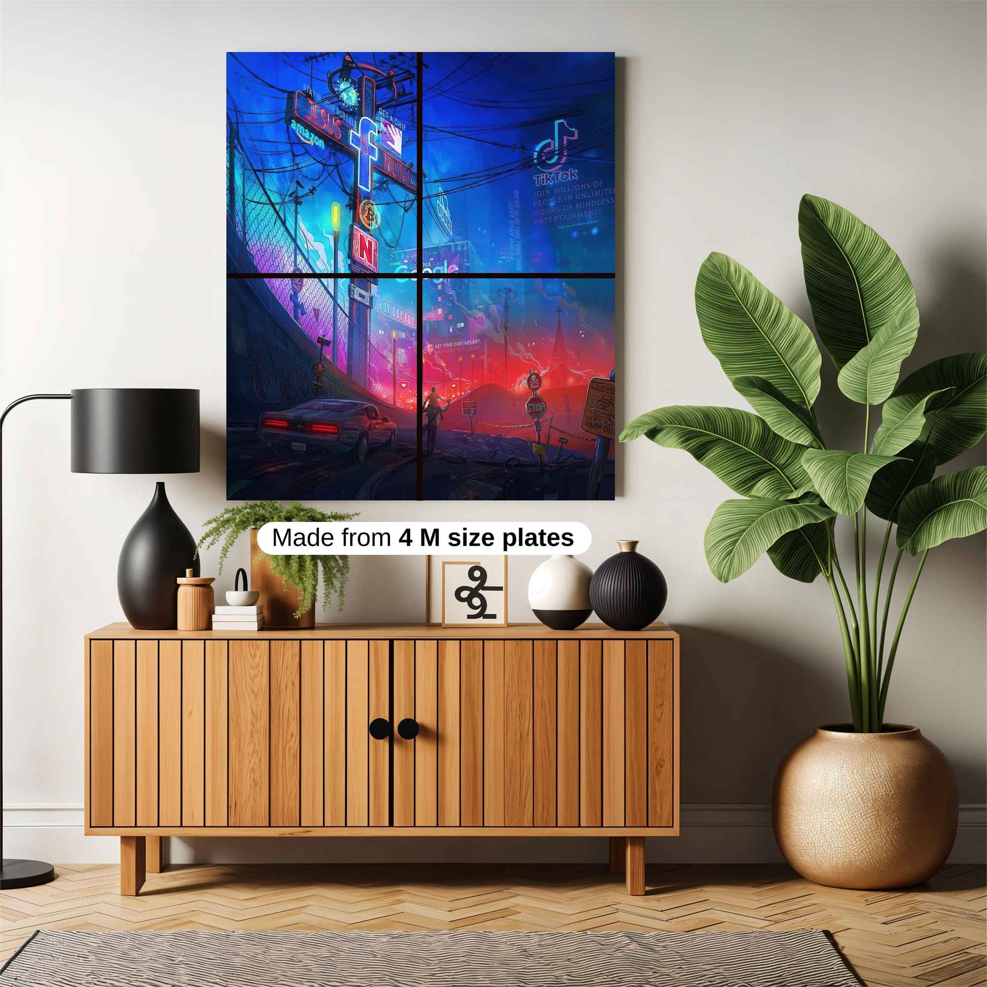 Neon Odyssey Safe Wall Magnetic / M