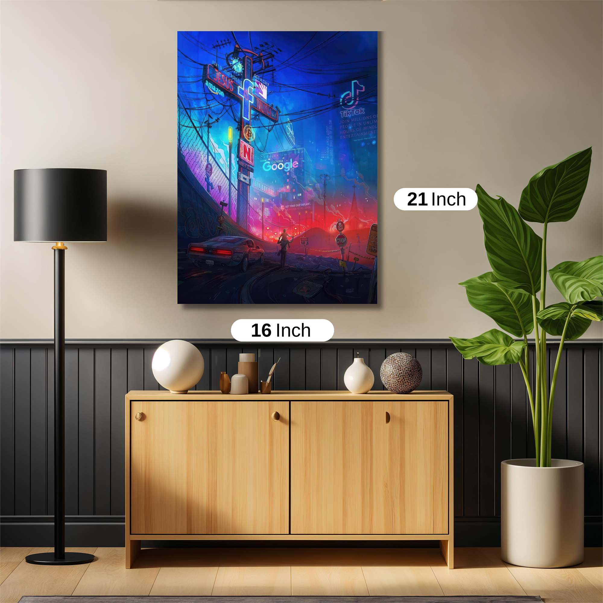 Neon Odyssey Safe Wall Magnetic / M