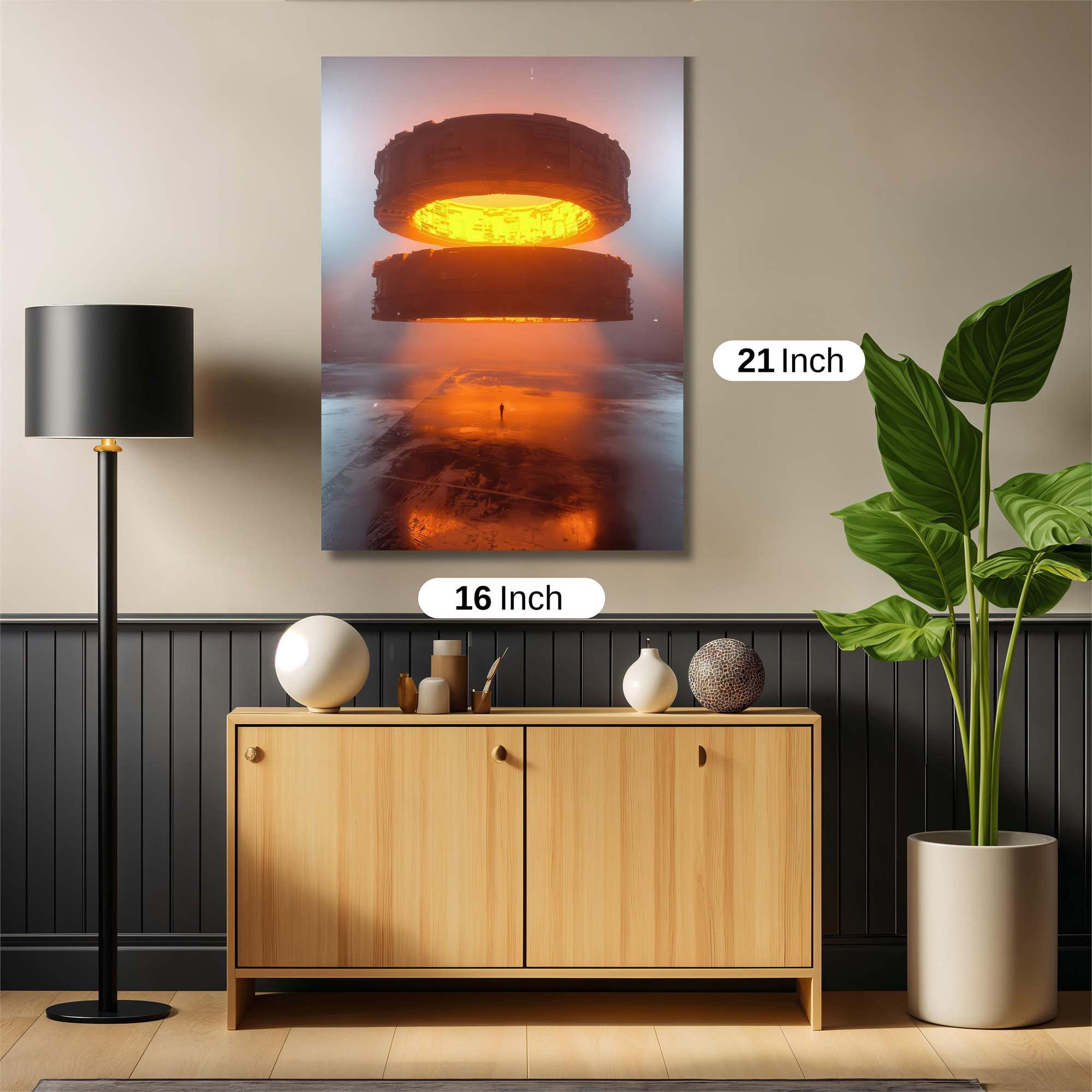 Mystic Hover Safe Wall Magnetic / M