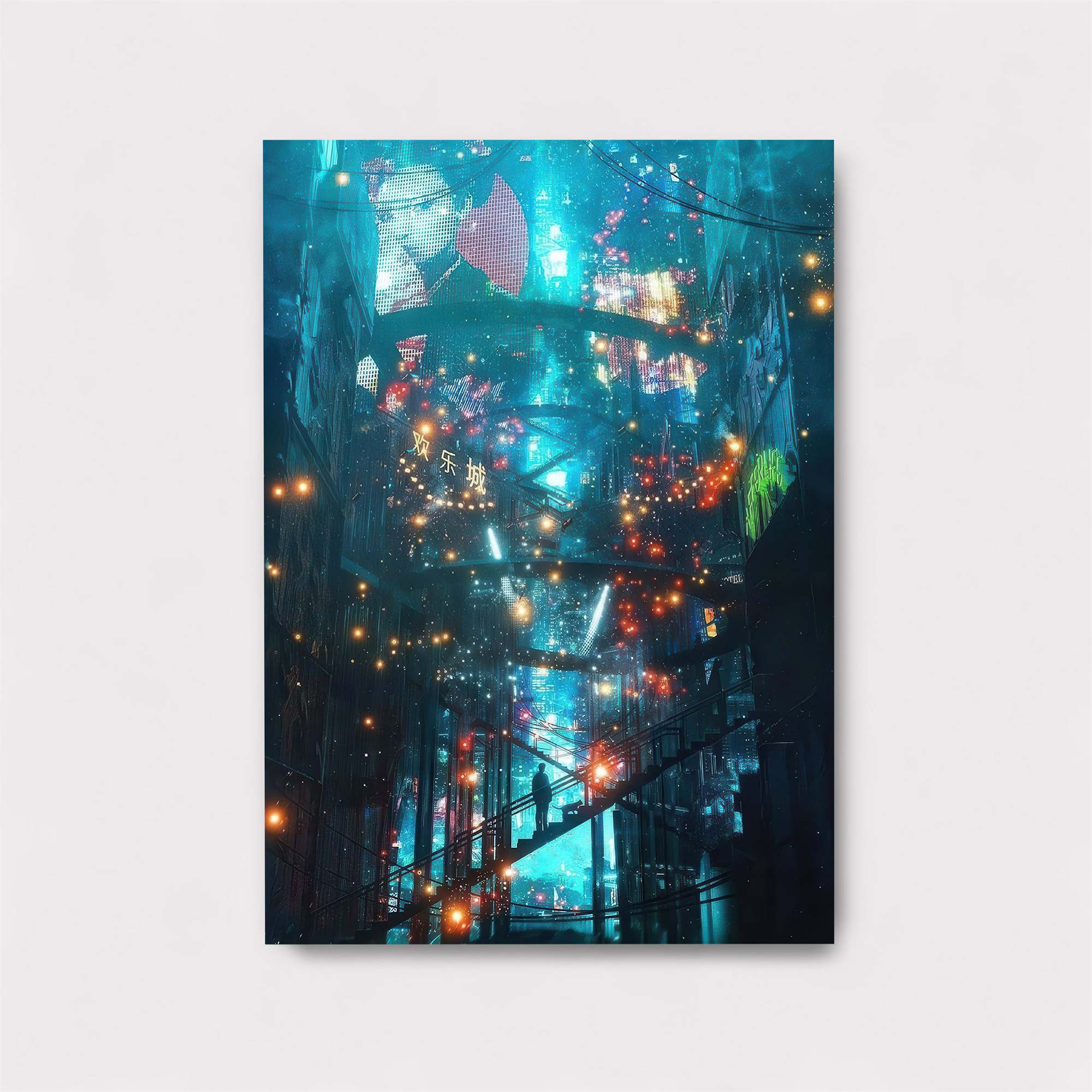 Cyber Glow Safe Wall Magnetic / M